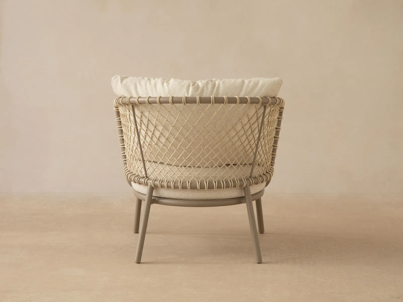 Outdoor Sessel Canar Beige 84x82x80 - Image 5