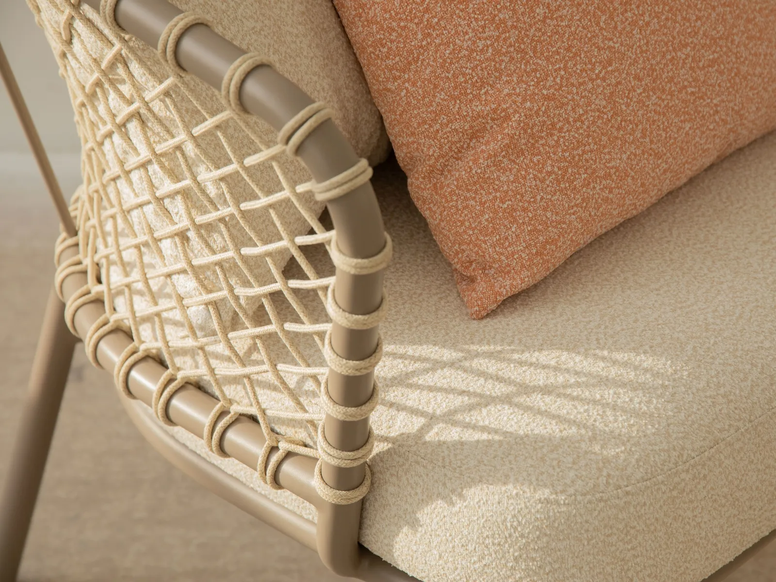 Outdoor Sessel Canar Beige 84x82x80 - Image 6