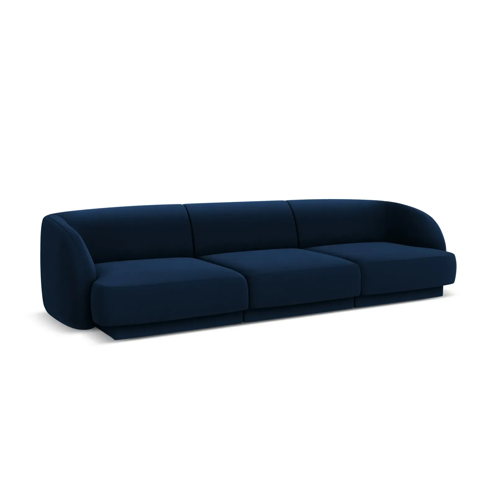 Miley 3-Sitzer Sofa mit Bezug aus Samt oder Boucle, 255x90 cm - Image 13