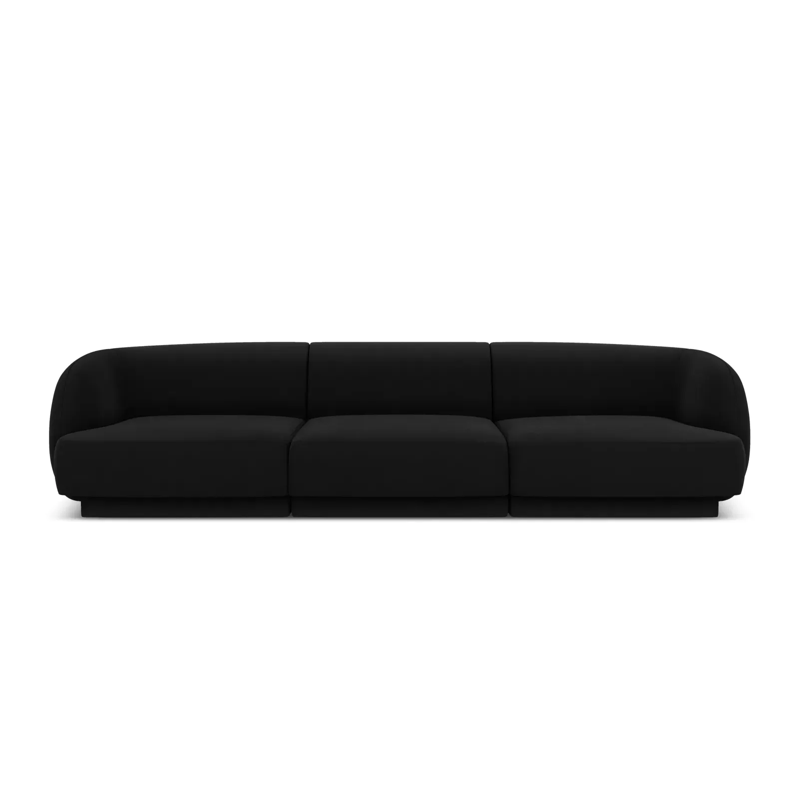 Miley 3-Sitzer Sofa mit Bezug aus Samt oder Boucle, 255x90 cm - Image 33