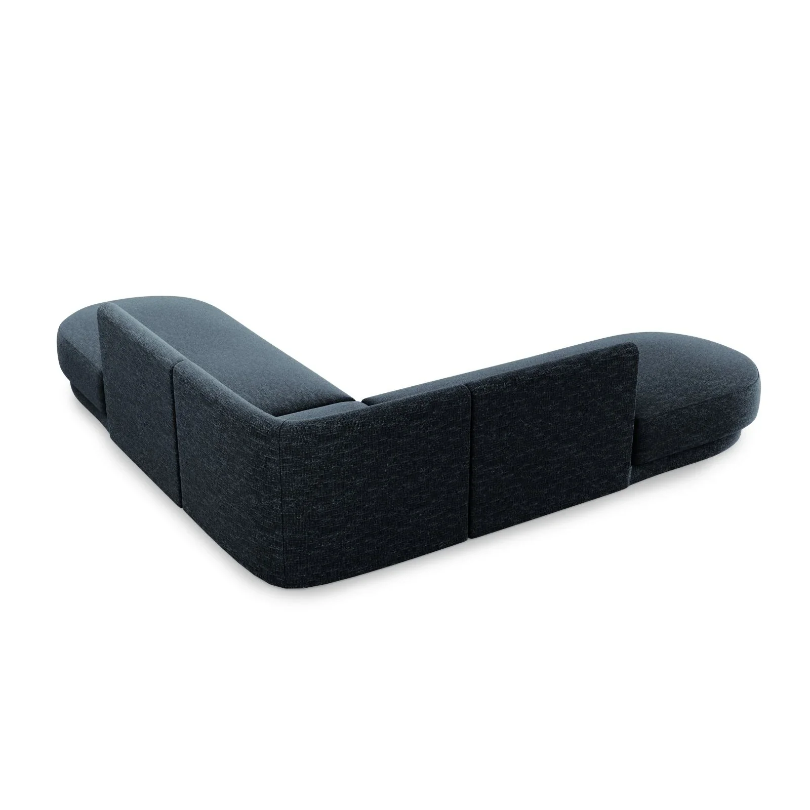 Miley 5-Sitzer Ecksofa, symmetrisch, in Samt, Boucle oder Chenille, 248x248 cm - Image 19