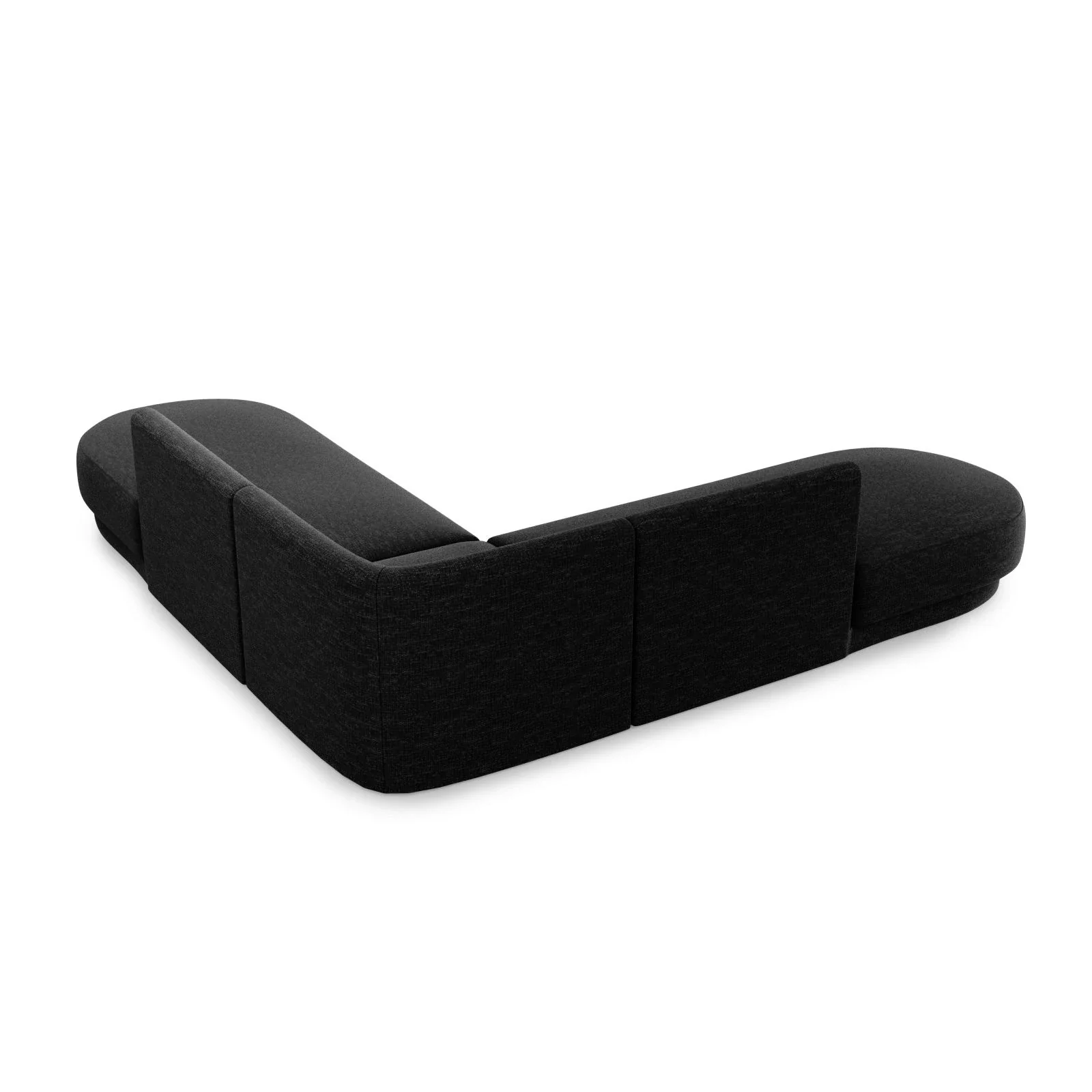 Miley 5-Sitzer Ecksofa, symmetrisch, in Samt, Boucle oder Chenille, 248x248 cm - Image 34