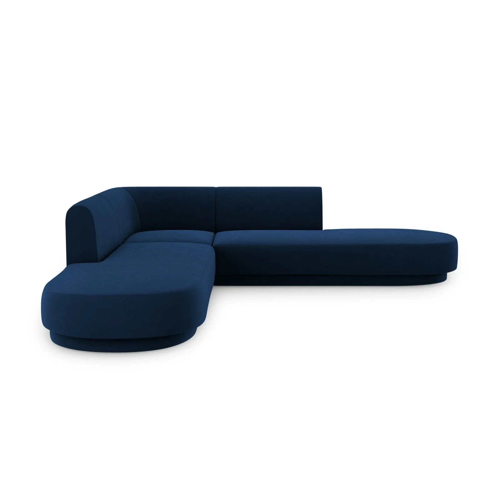 Miley 5-Sitzer Ecksofa, symmetrisch, in Samt, Boucle oder Chenille, 248x248 cm - Image 40