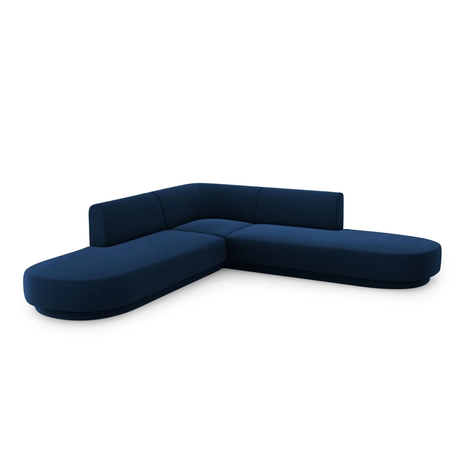 Miley 5-Sitzer Ecksofa, symmetrisch, in Samt, Boucle oder Chenille, 248x248 cm - Image 42