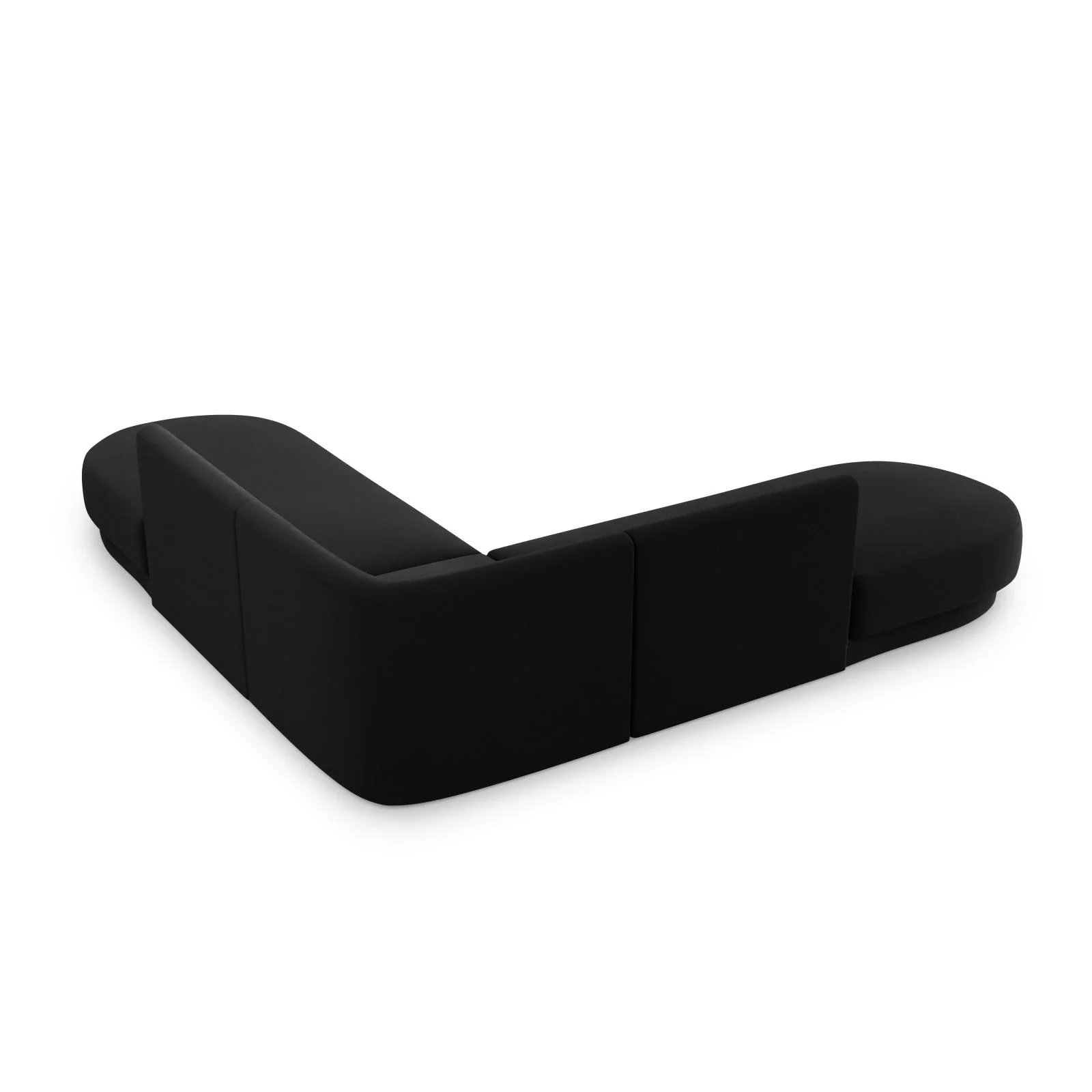 Miley 5-Sitzer Ecksofa, symmetrisch, in Samt, Boucle oder Chenille, 248x248 cm - Image 55