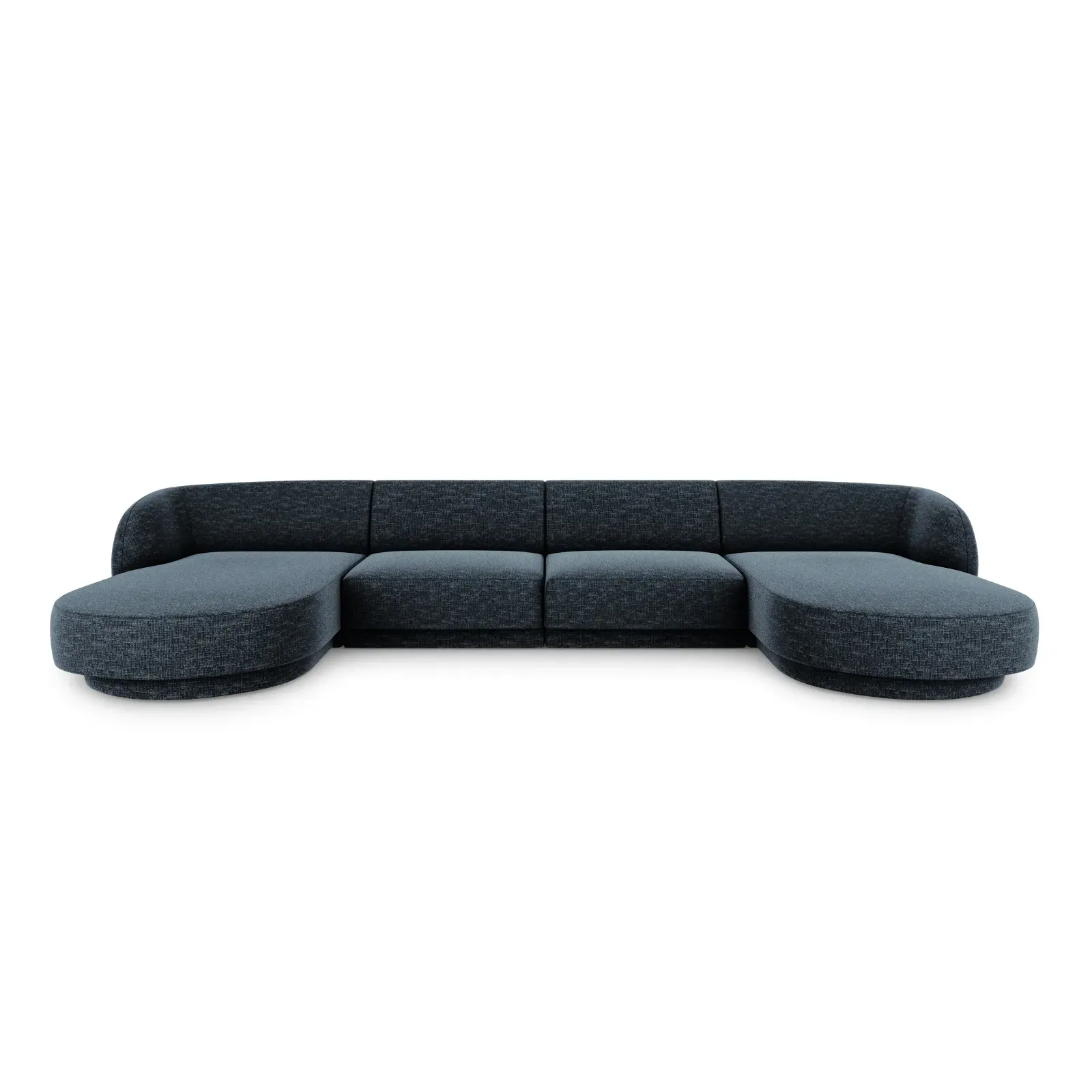 Miley 5-Sitzer Panorama-Sofa mit Bezug aus Chenille, 330x156 cm - Image 16