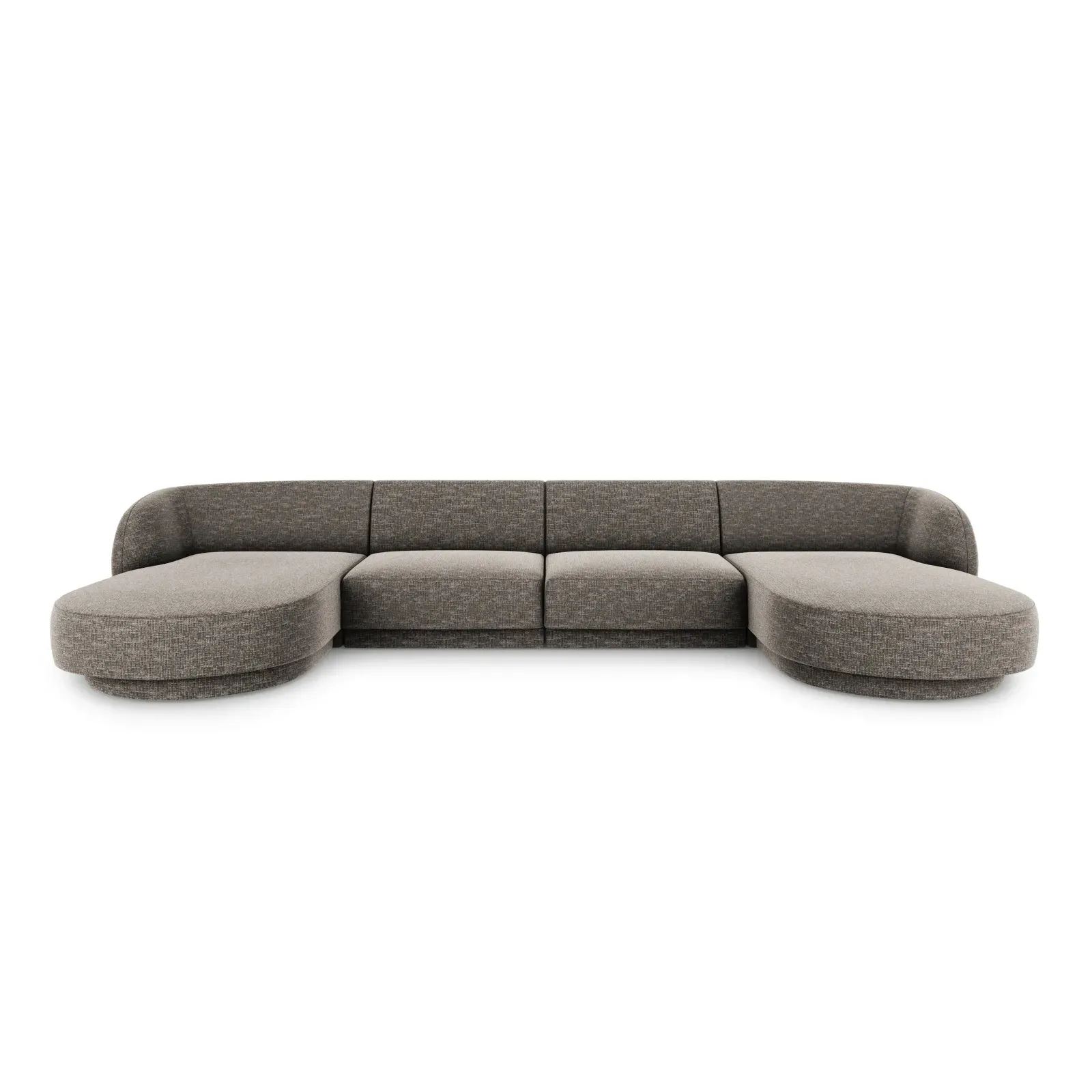 Miley 5-Sitzer Panorama-Sofa mit Bezug aus Chenille, 330x156 cm - Image 26