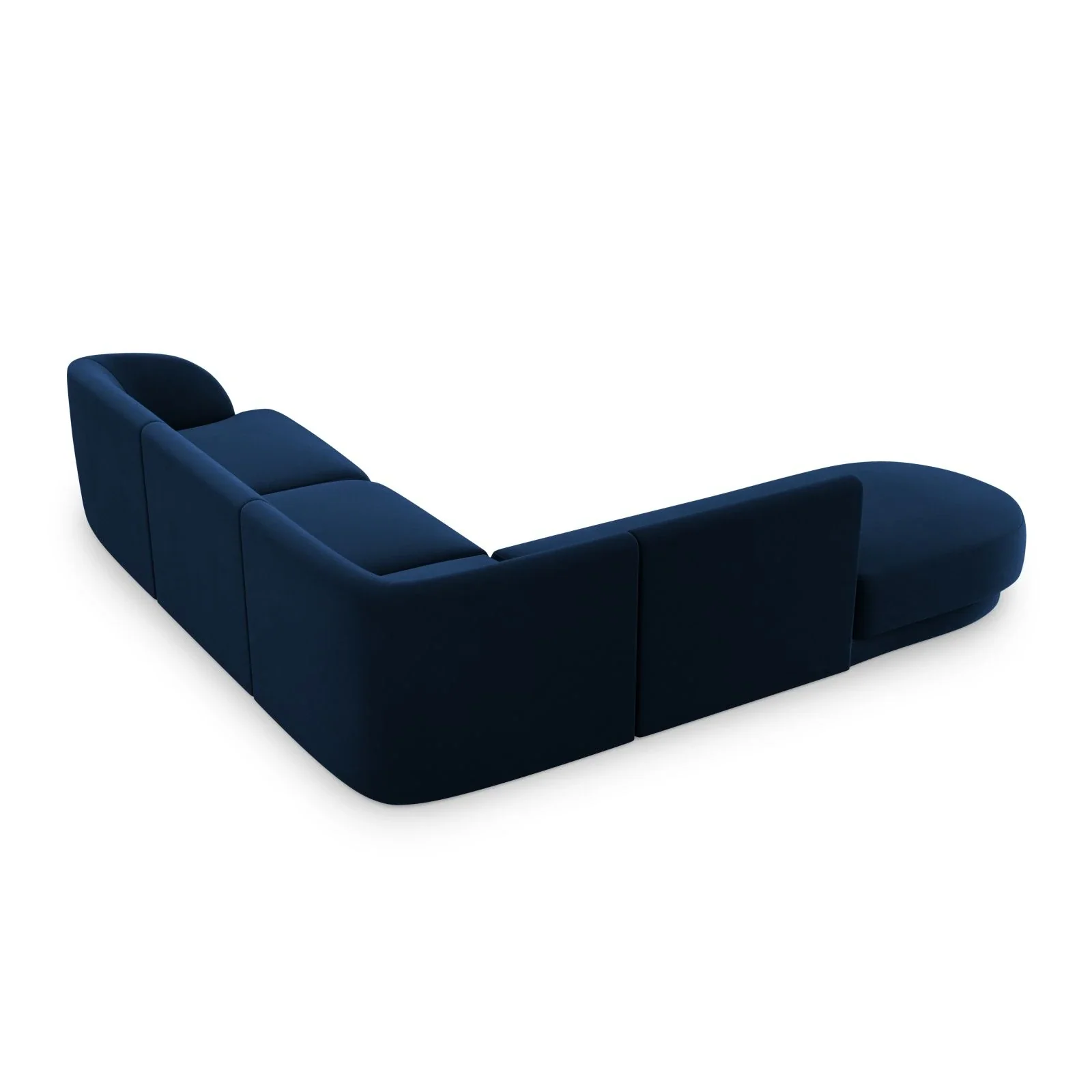 Miley 6-Sitzer Ecksofa, Chaiselongue Links, in Samt, Boucle oder Chenille, 255x248 cm - Image 43