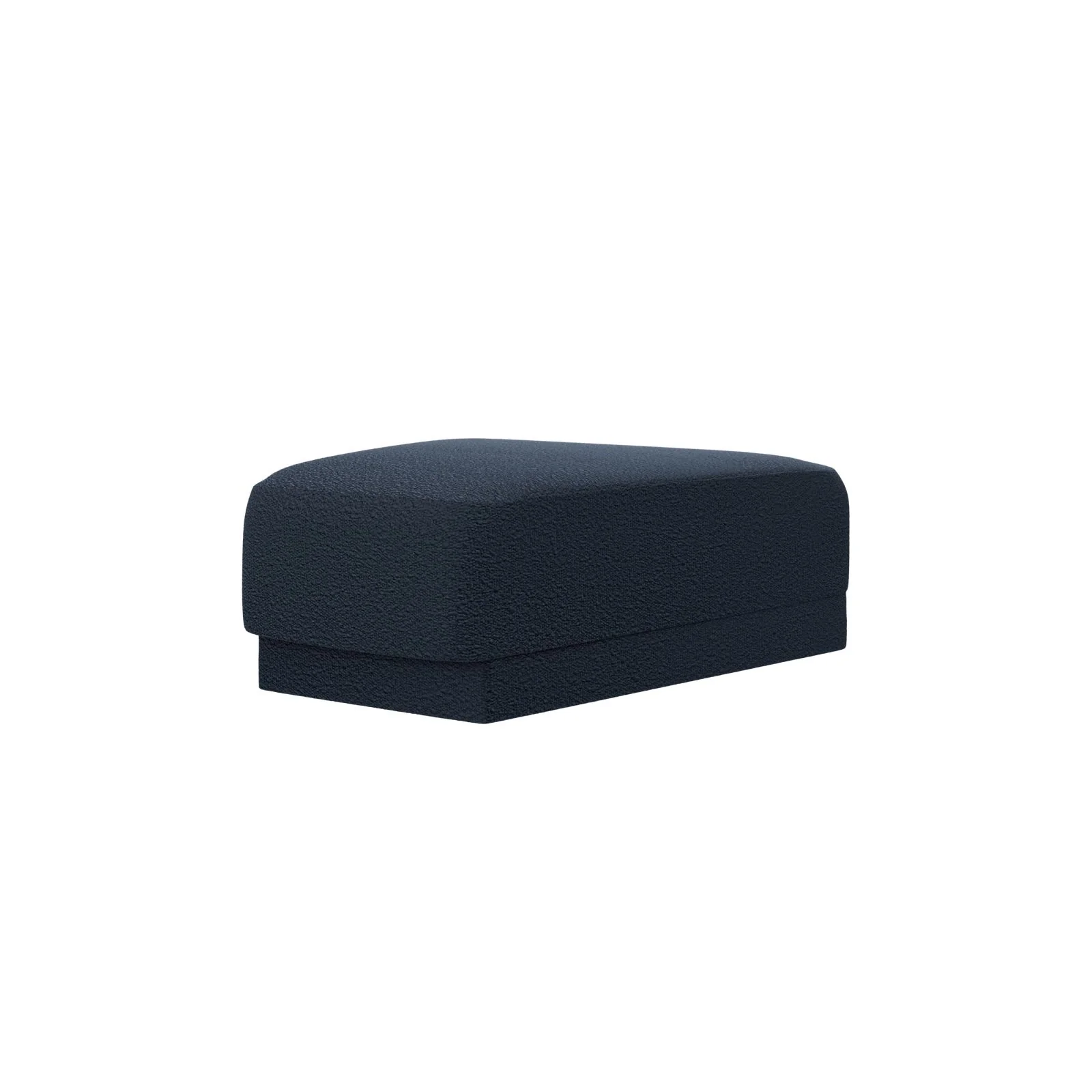 Miley Pouf aus Samt, Boucle oder Chenille, 88x79 cm - Image 27