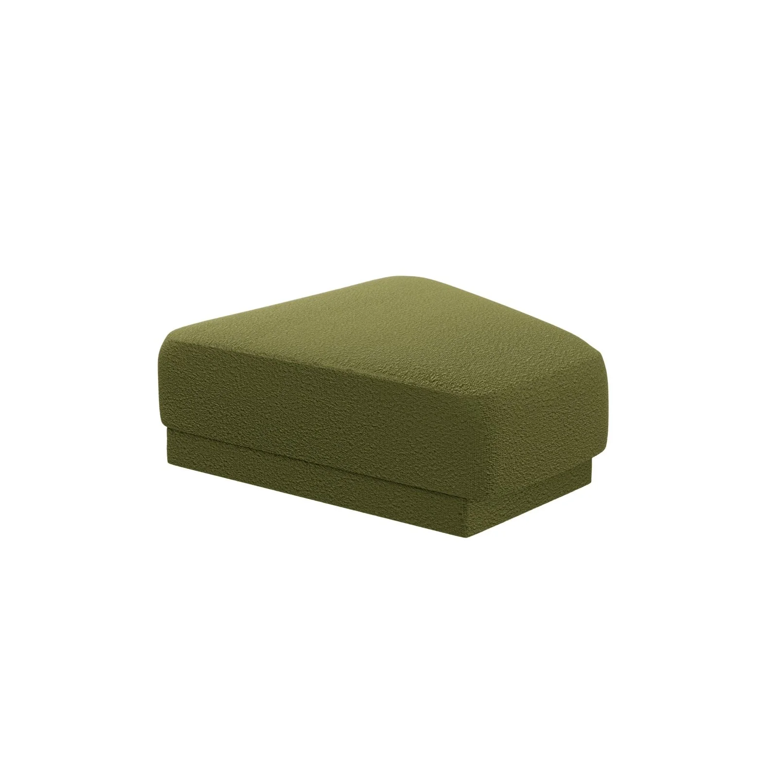 Miley Pouf aus Samt, Boucle oder Chenille, 88x79 cm - Image 31