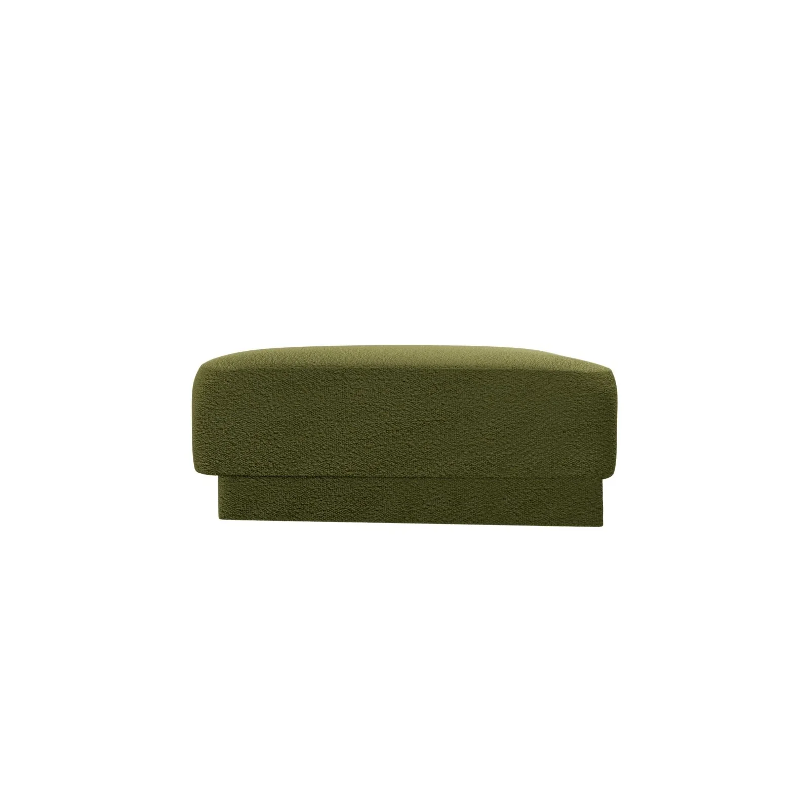 Miley Pouf aus Samt, Boucle oder Chenille, 88x79 cm - Image 34