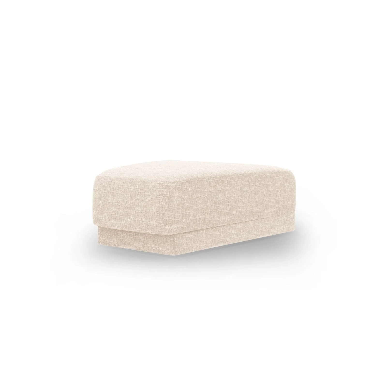 Miley Pouf aus Samt, Boucle oder Chenille, 88x79 cm - Image 39