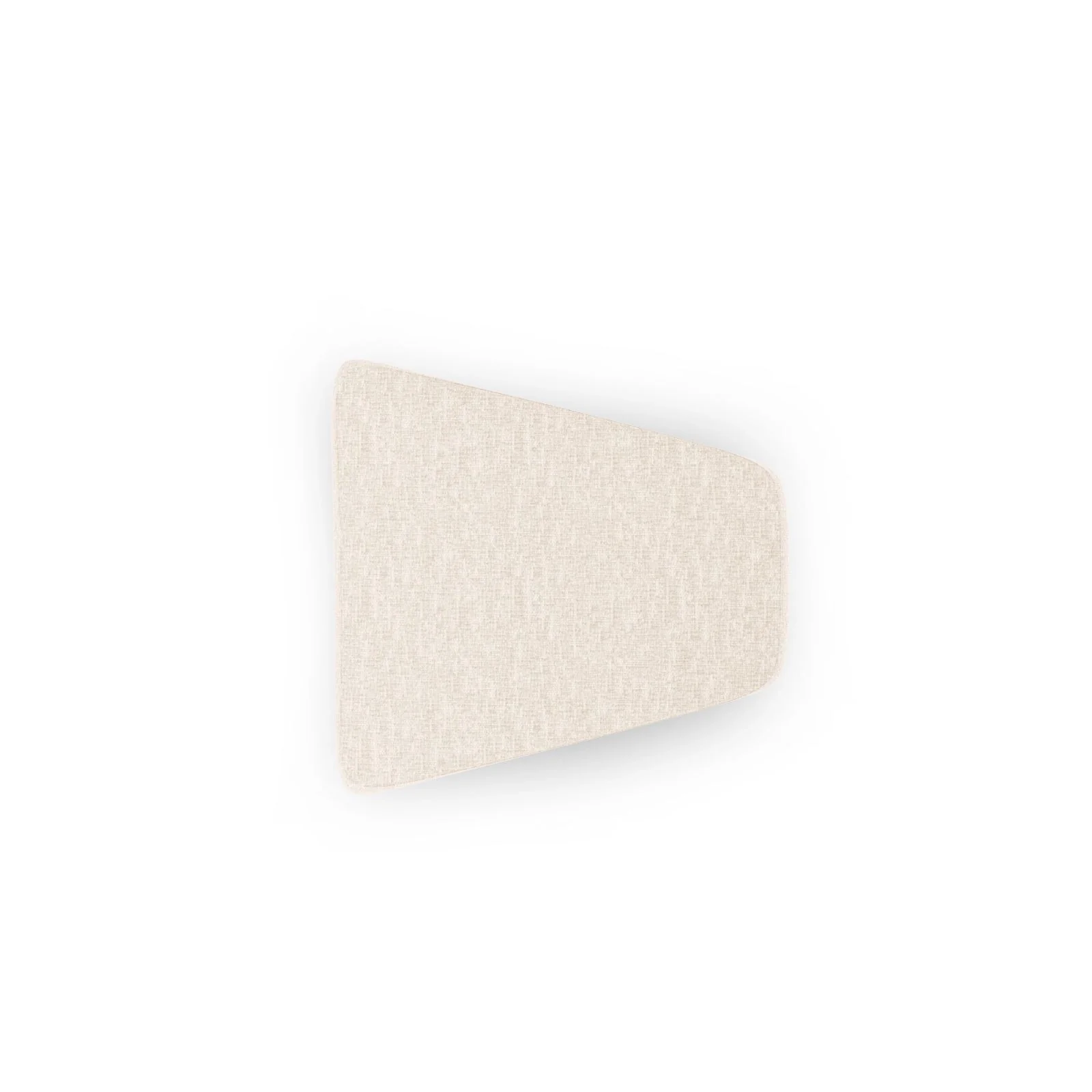 Miley Pouf aus Samt, Boucle oder Chenille, 88x79 cm - Image 41