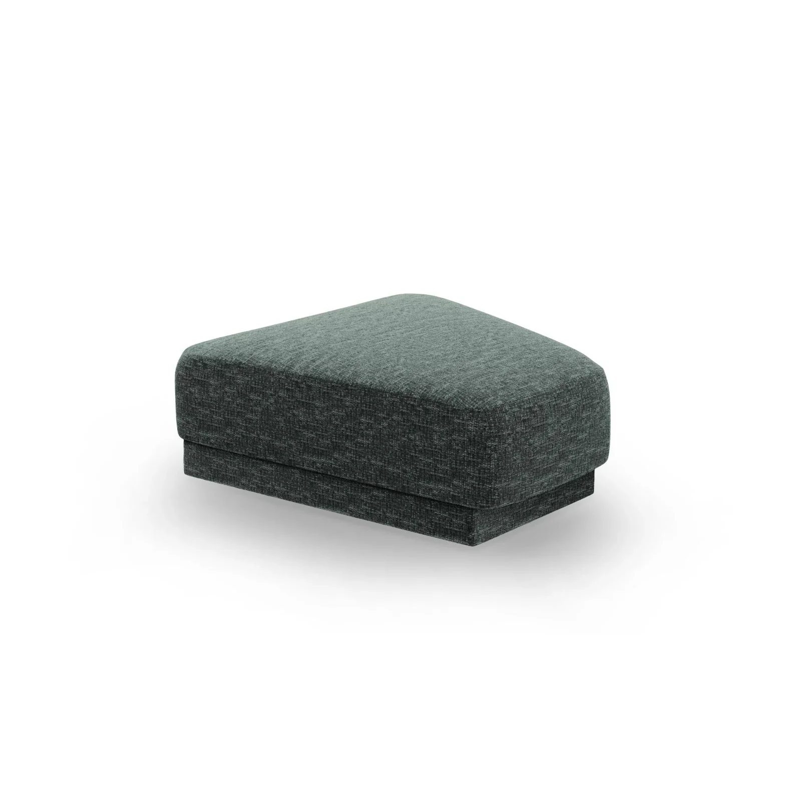 Miley Pouf aus Samt, Boucle oder Chenille, 88x79 cm - Image 49