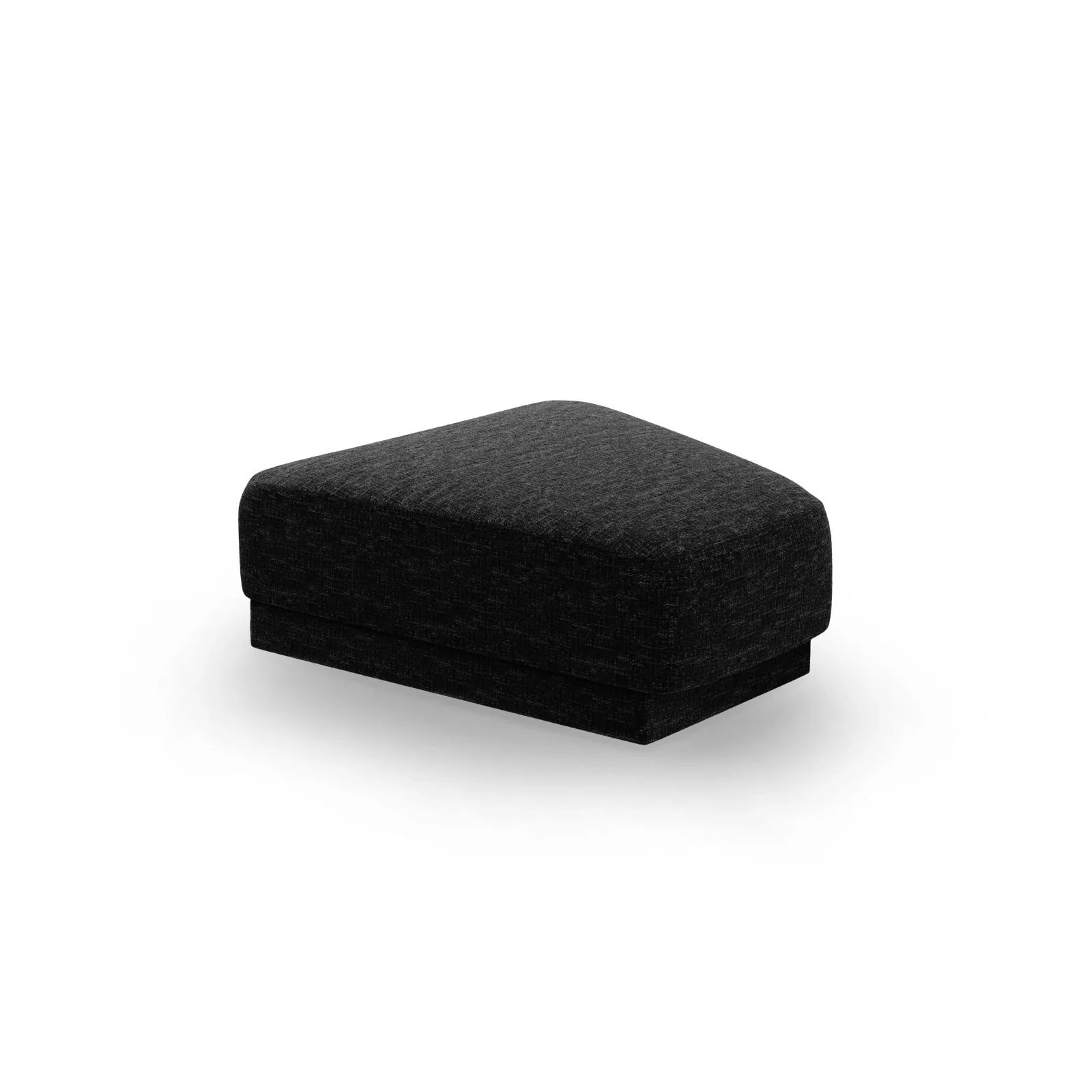 Miley Pouf aus Samt, Boucle oder Chenille, 88x79 cm - Image 97