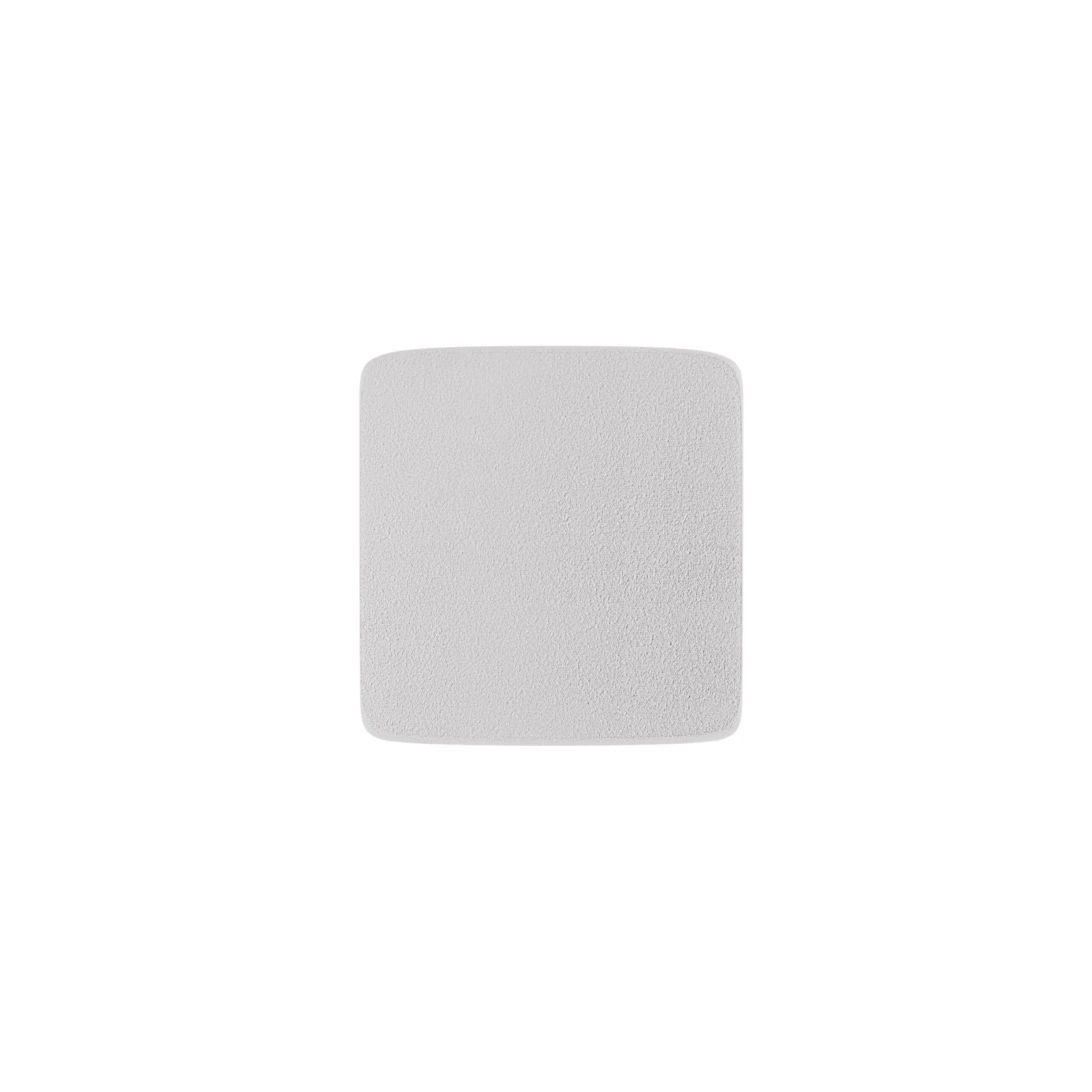 Miley Pouf aus Samt, Boucle oder Chenille, 90x90 cm - Image 19