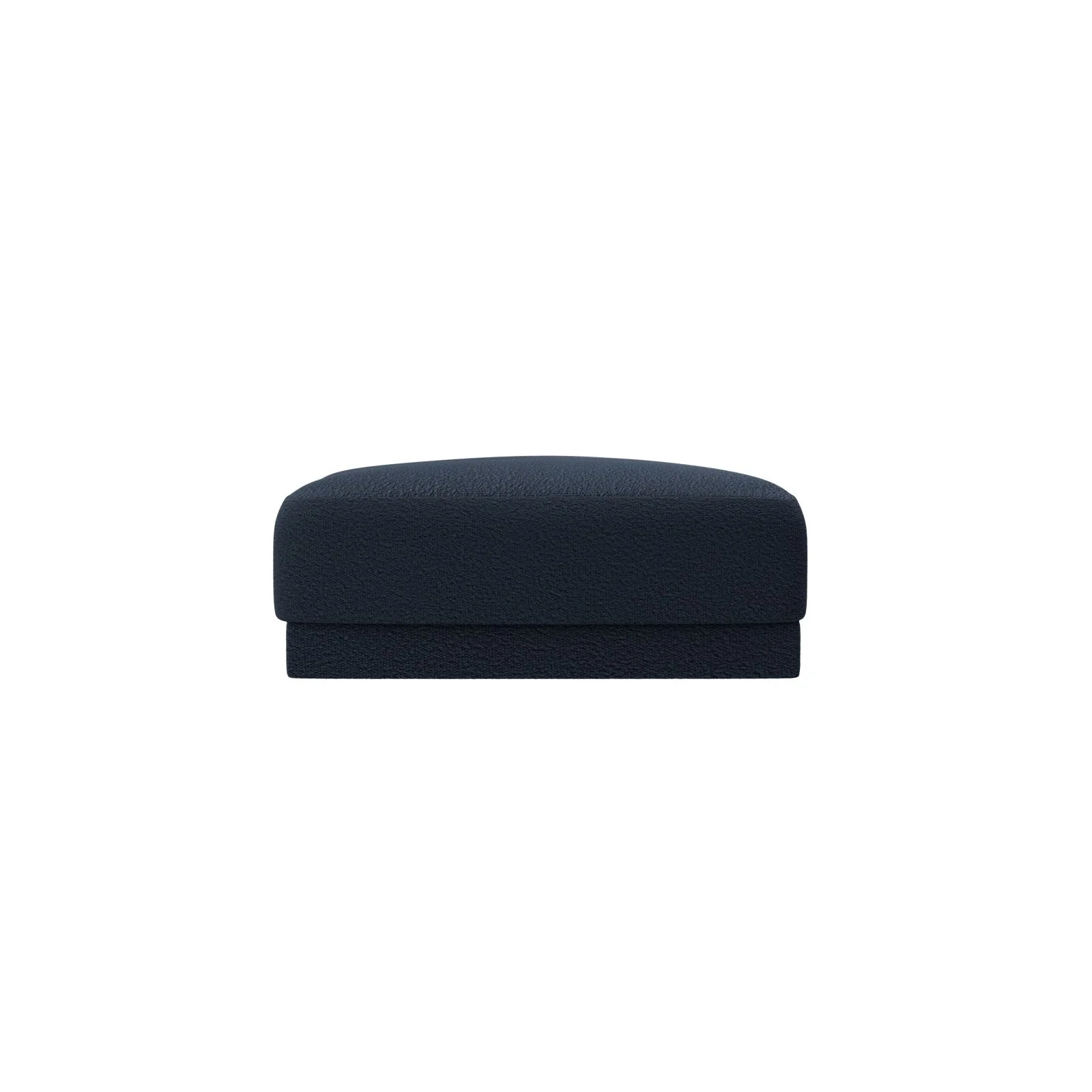 Miley Pouf aus Samt, Boucle oder Chenille, 90x90 cm - Image 21