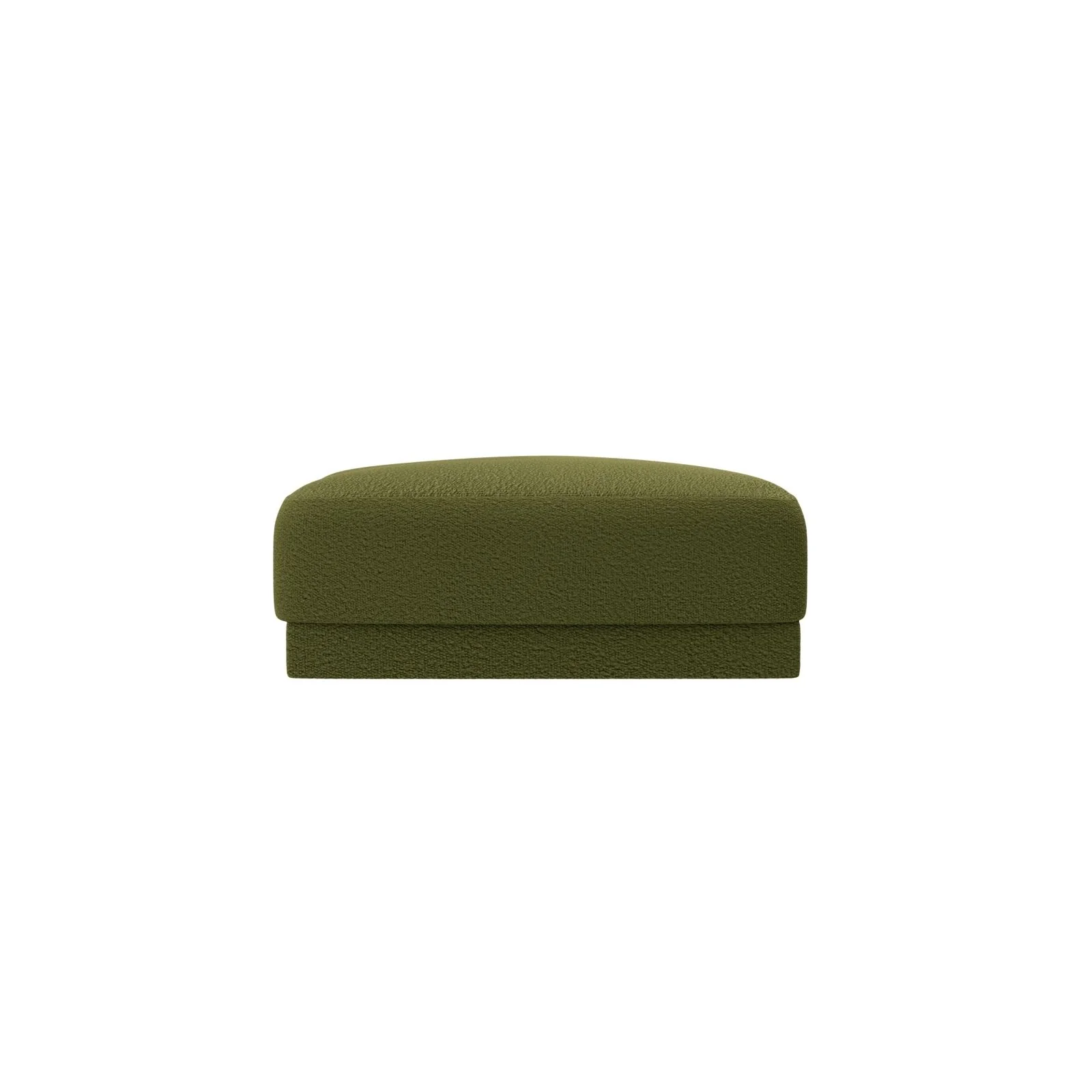 Miley Pouf aus Samt, Boucle oder Chenille, 90x90 cm - Image 26