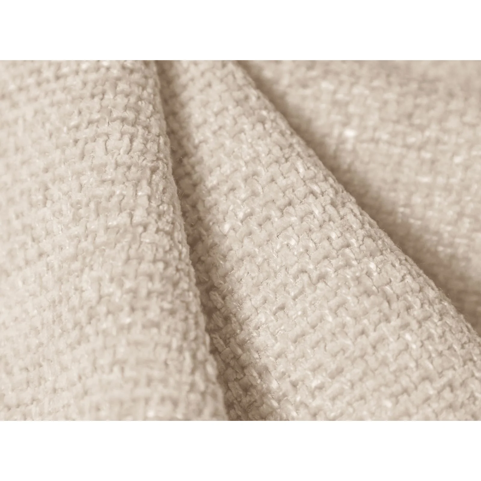 Miley Pouf aus Samt, Boucle oder Chenille, 90x90 cm - Image 35