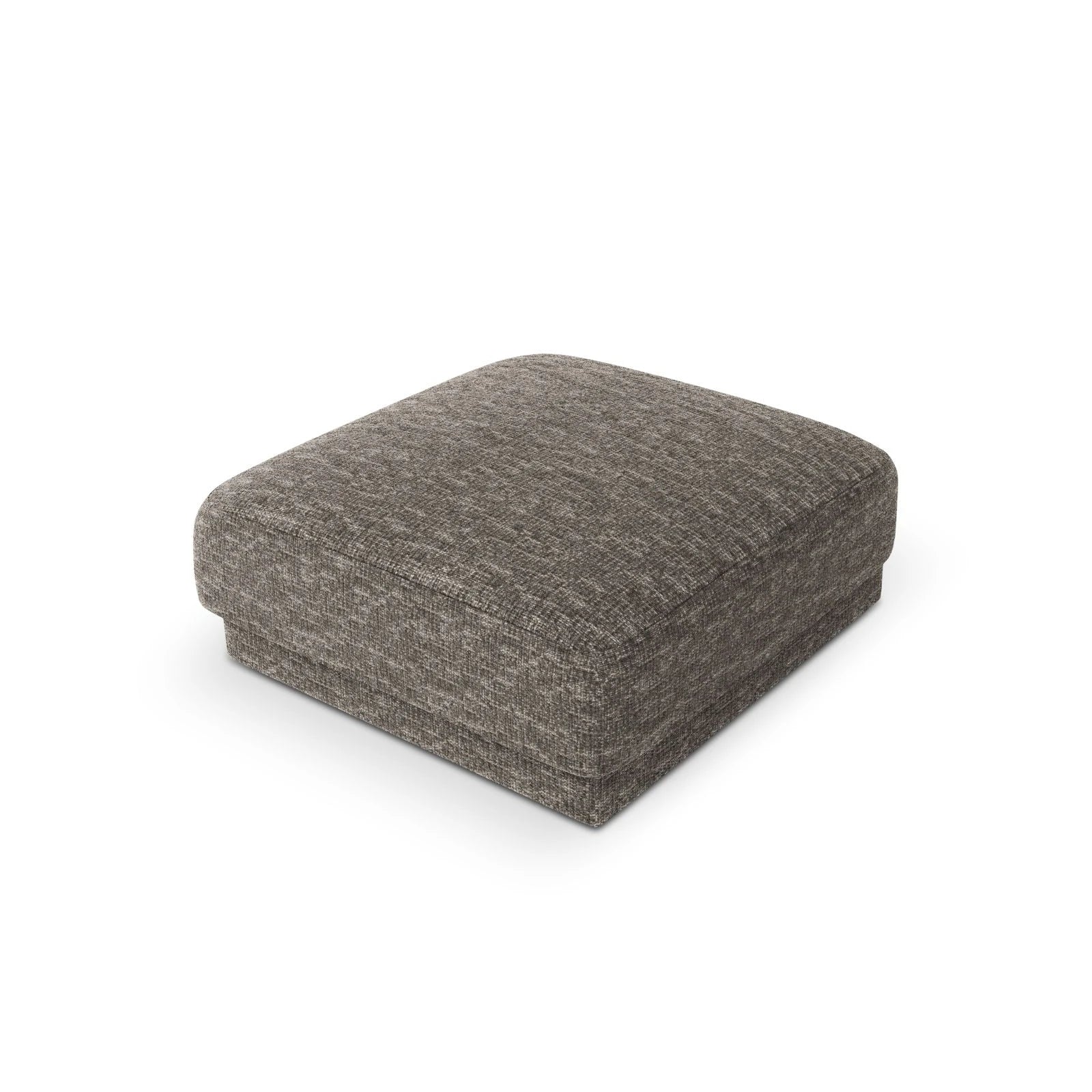 Miley Pouf aus Samt, Boucle oder Chenille, 90x90 cm - Image 59