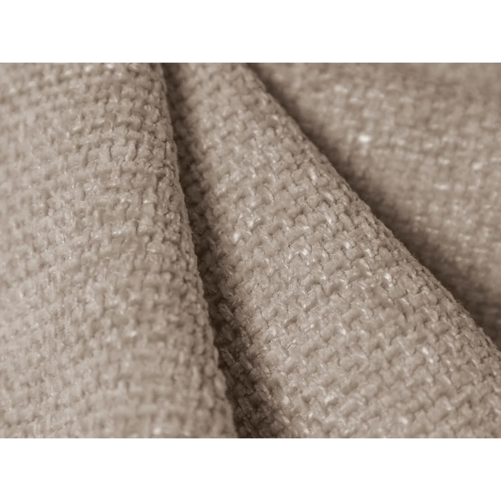 Miley Pouf aus Samt, Boucle oder Chenille, 90x90 cm - Image 80