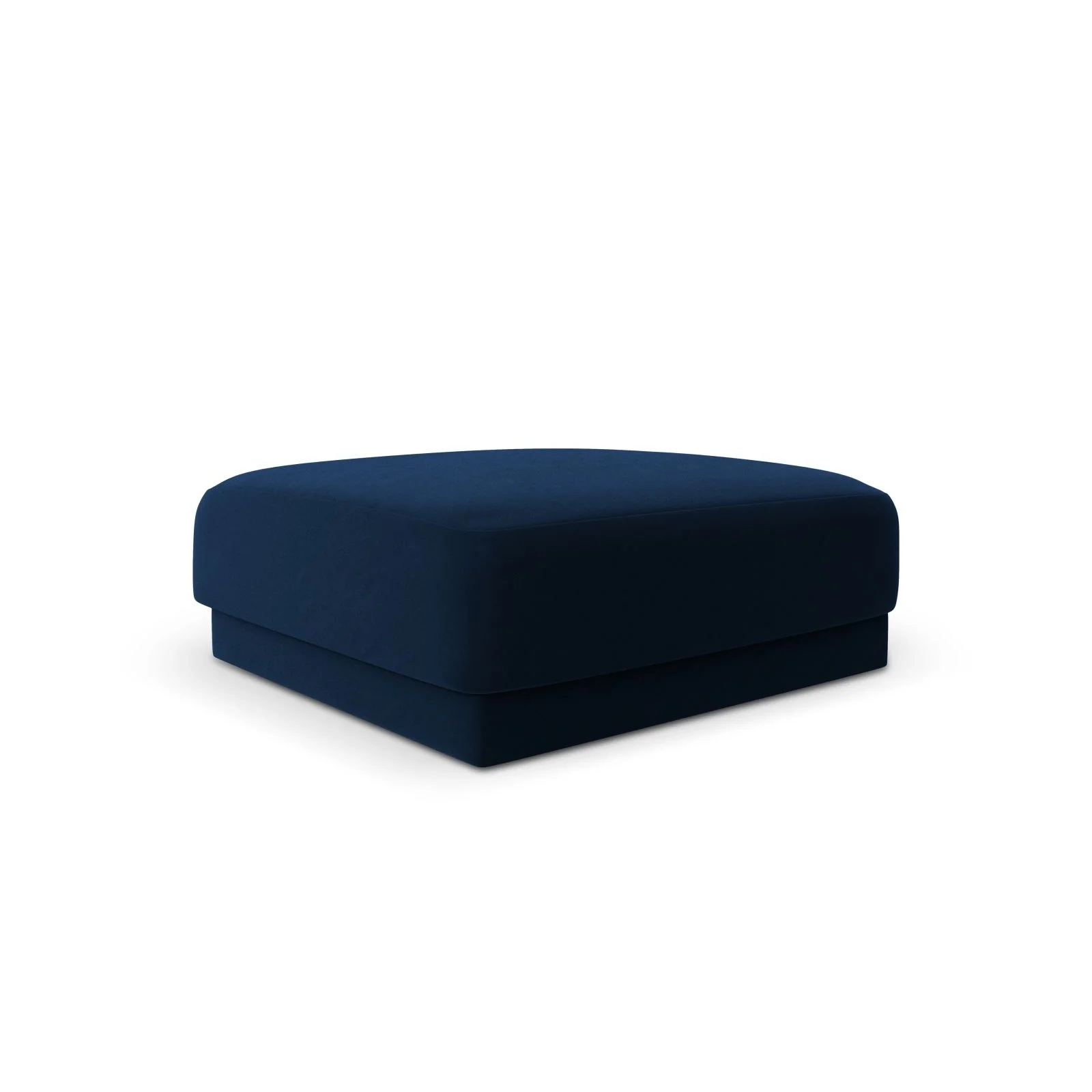 Miley Pouf aus Samt, Boucle oder Chenille, 90x90 cm - Image 93