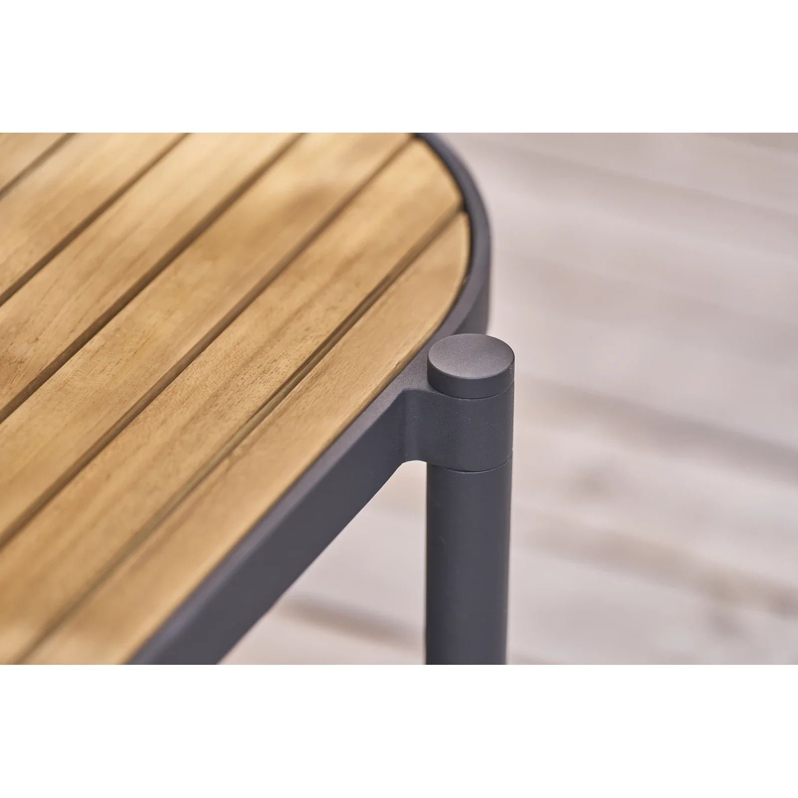 mindo 117 - Outdoor Sitzbank mit Schale aus Teak und Aluminium 180 cm - Image 11