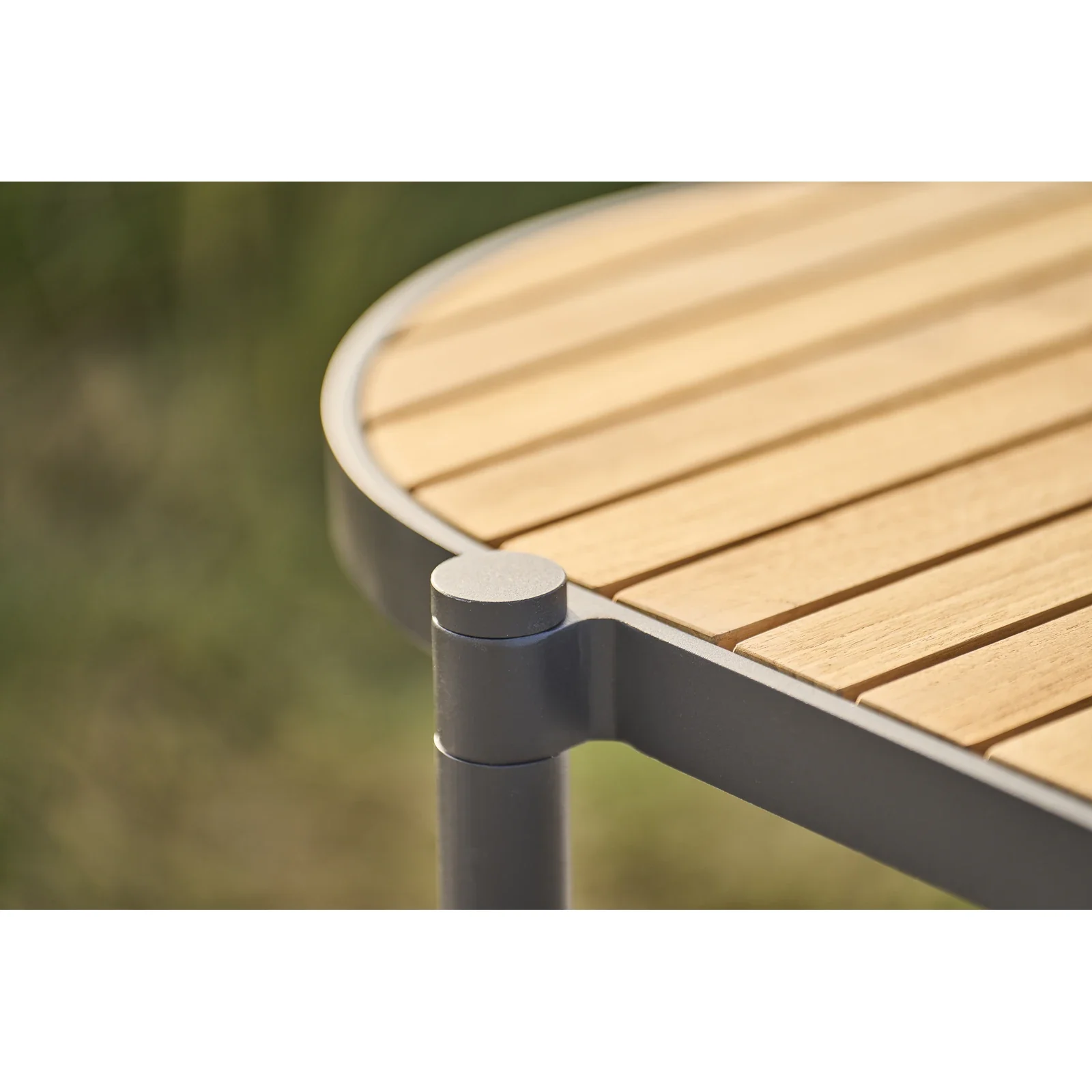 mindo 117 - Outdoor Sitzbank mit Schale aus Teak und Aluminium 180 cm - Image 7