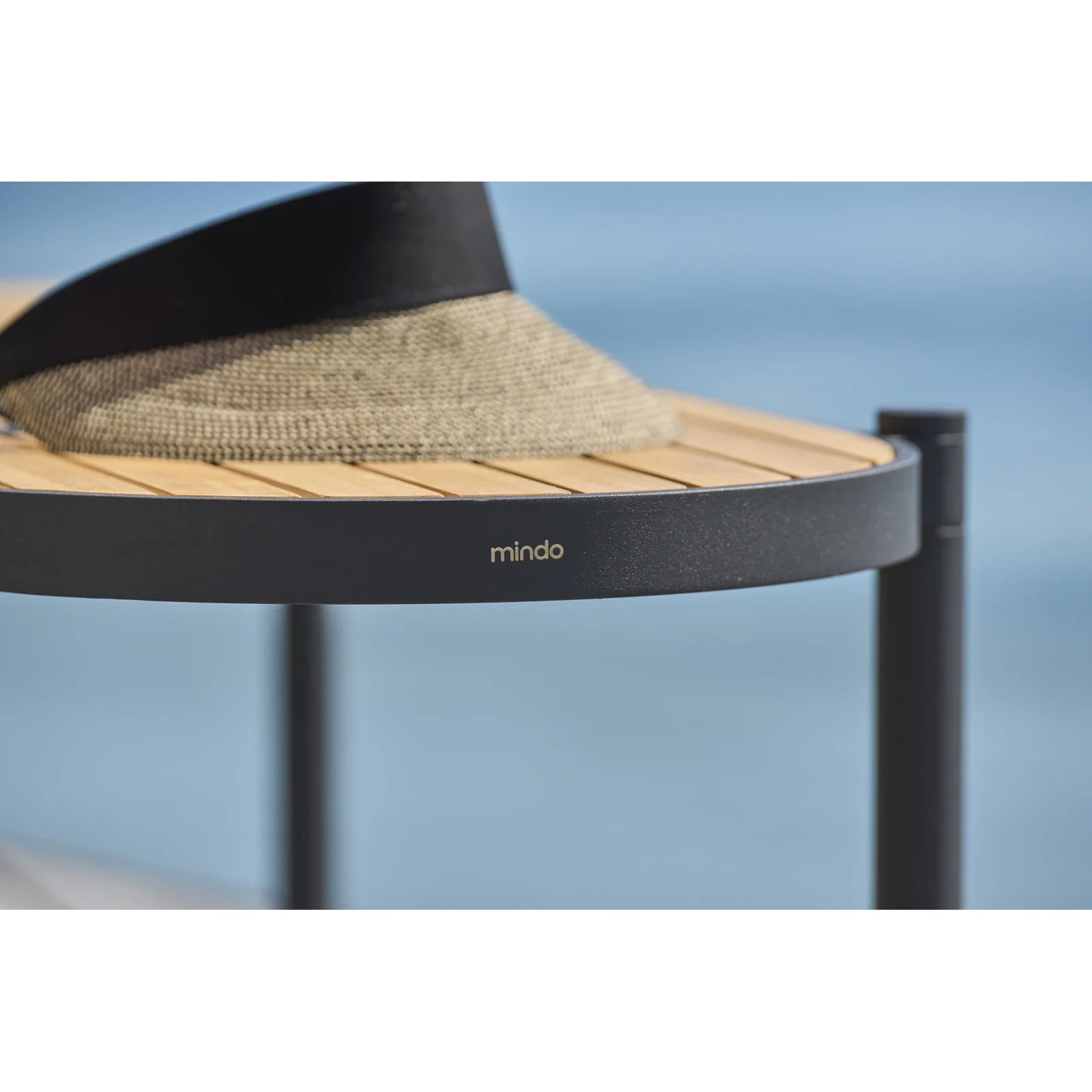 mindo 117 - Outdoor Sitzbank mit Schale aus Teak und Aluminium 180 cm - Image 8