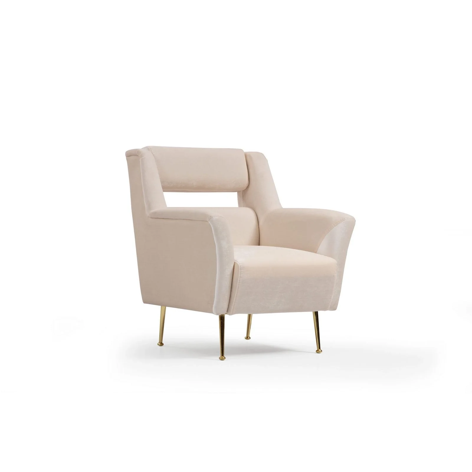 Mira Sessel in Creme, 93x79 cm