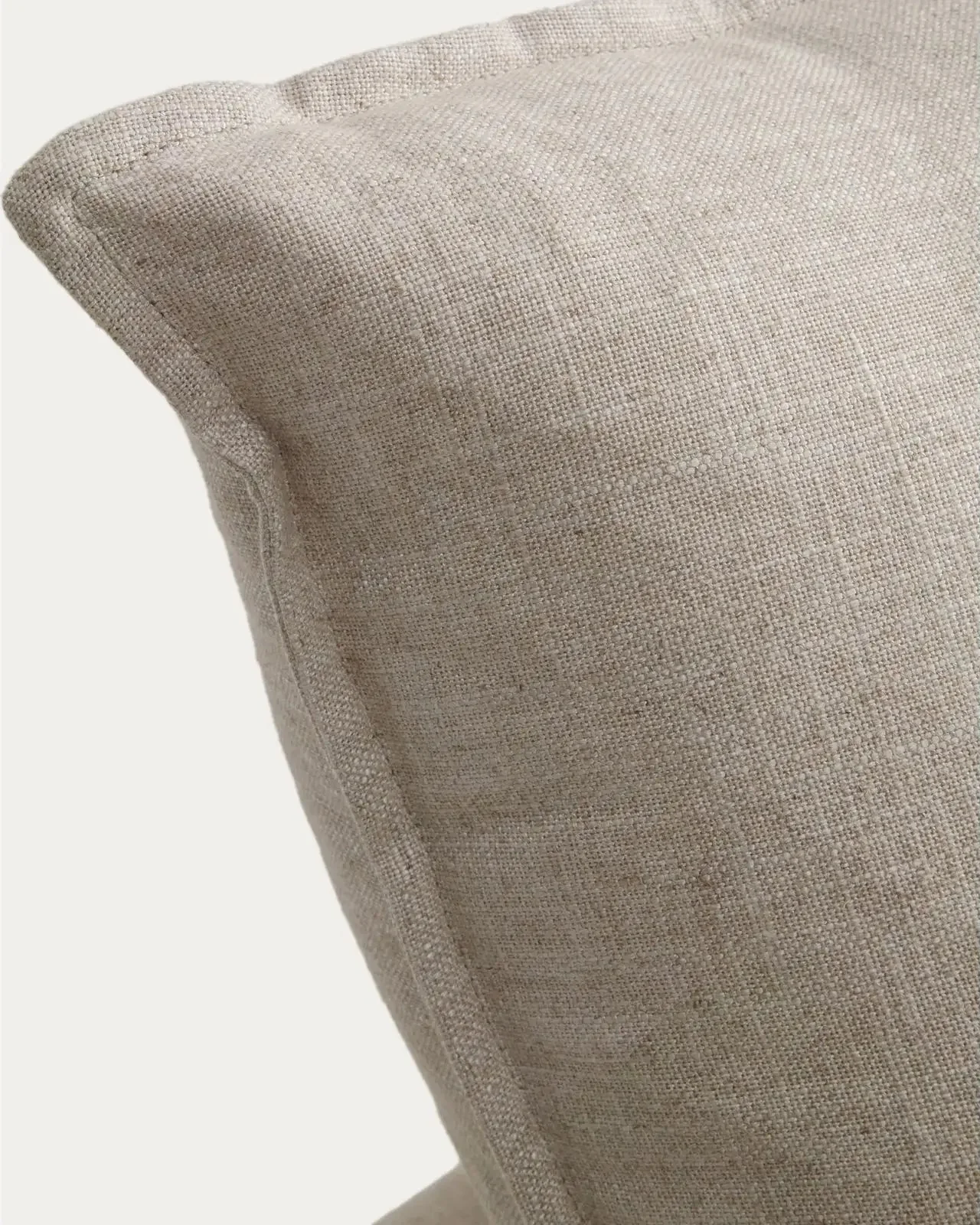 Modulares 4-Sitzer-Ecksofa Anarela, Linke Seite, mit abnehmbarem Bezug aus Leinen und Viskose, 287 x 307 cm, FSC Mix Credit - Image 5