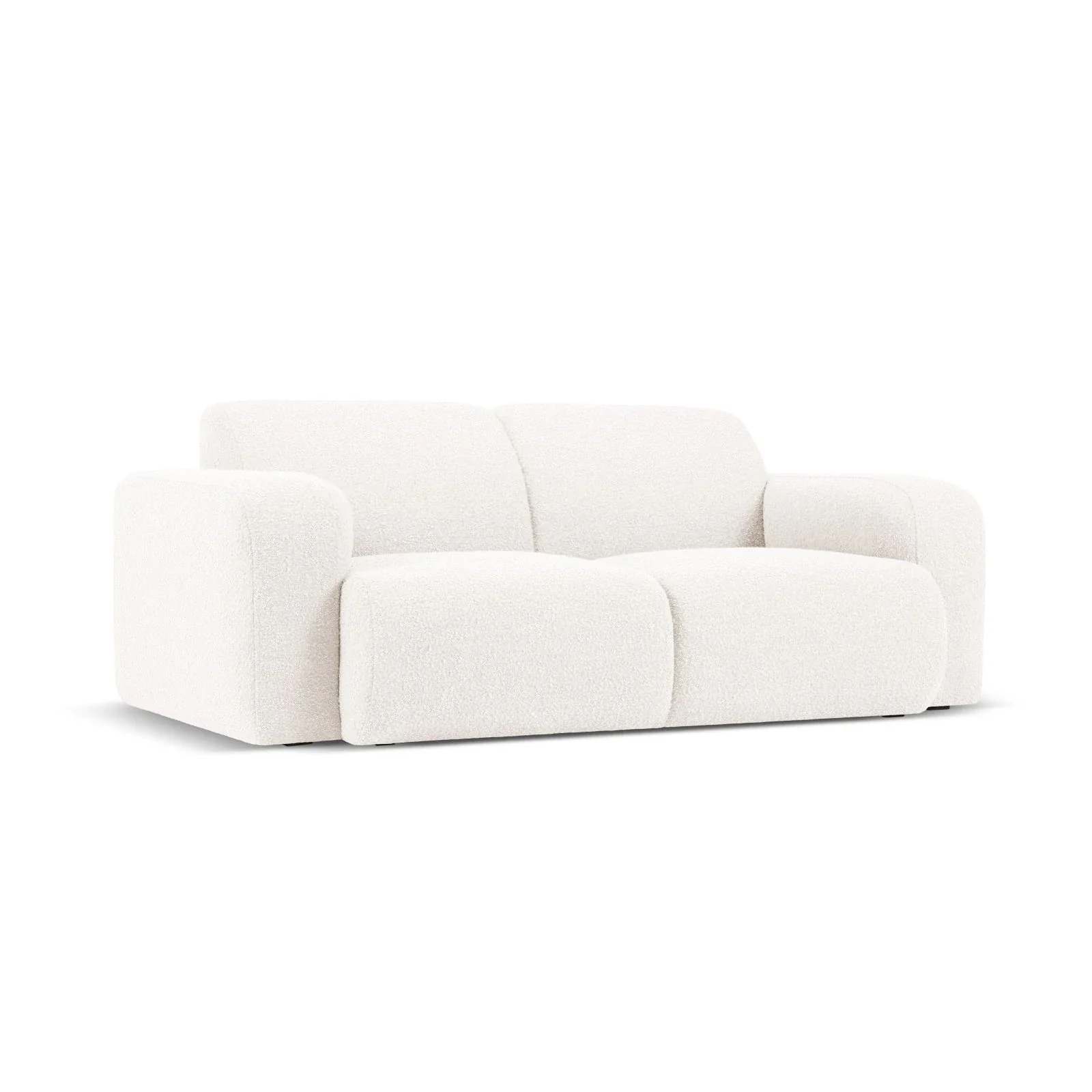 Molino 2-Sitzer Sofa mit Bezug aus Chenille oder Boucle, 170x95 cm - Image 3