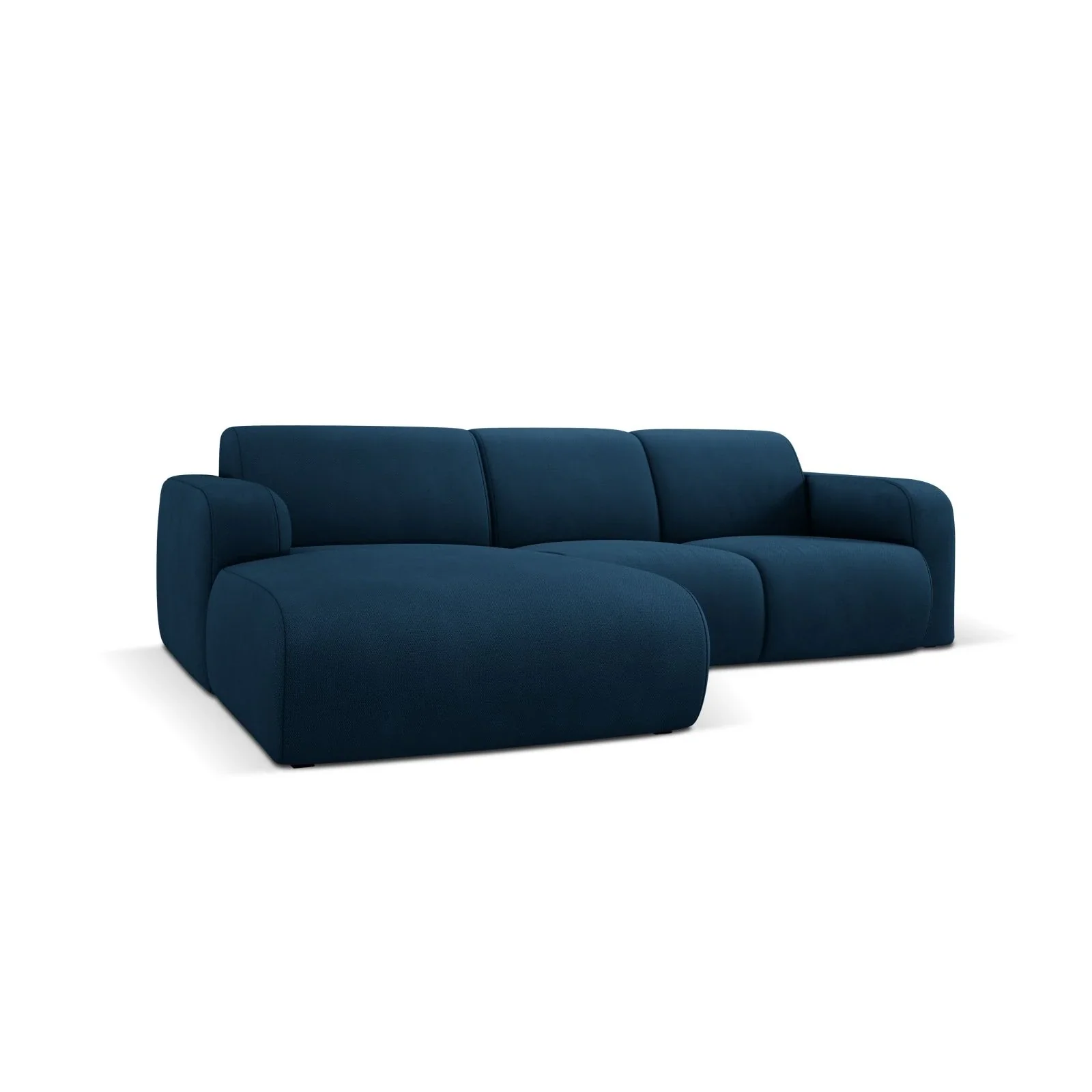 Molino 4-Sitzer Ecksofa Links, mit Bezug aus Chenille oder Boucle, 250x170 cm - Image 158