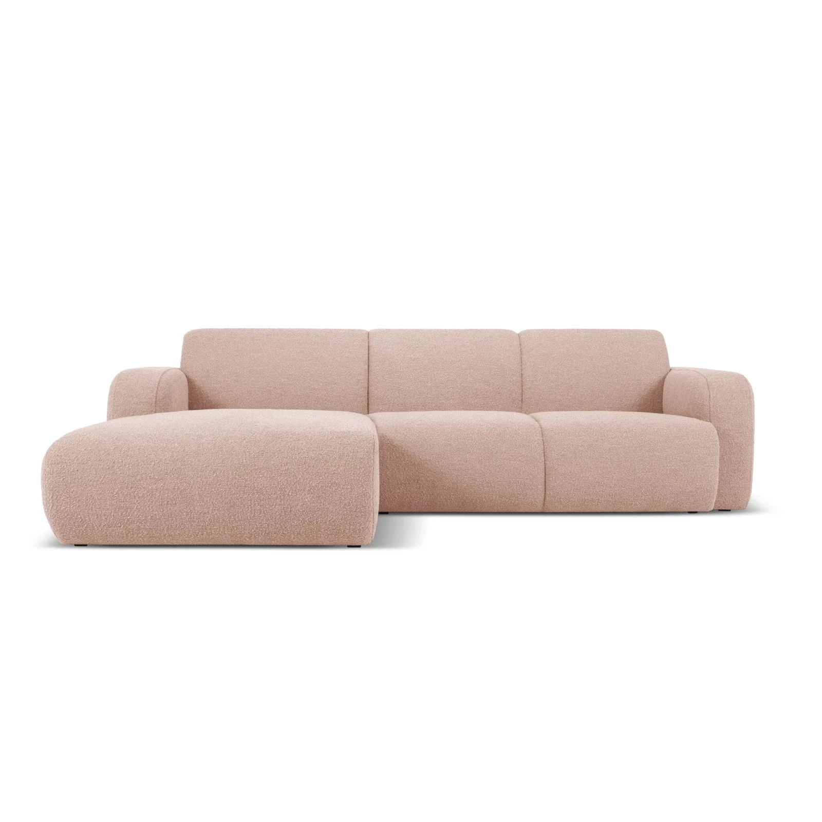 Molino 4-Sitzer Ecksofa Links, mit Bezug aus Chenille oder Boucle, 250x170 cm - Image 16