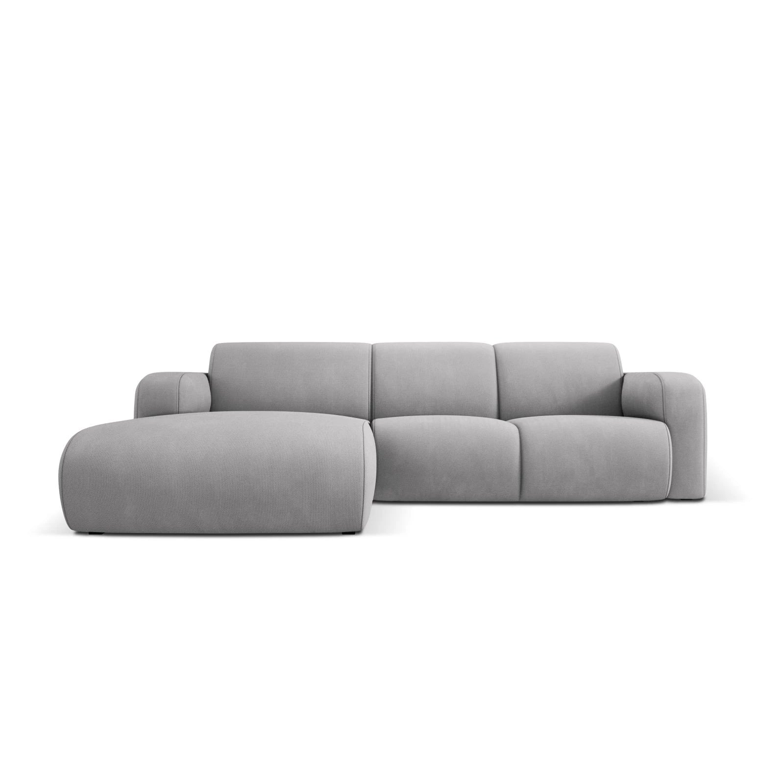Molino 4-Sitzer Ecksofa Links, mit Bezug aus Chenille oder Boucle, 250x170 cm - Image 162