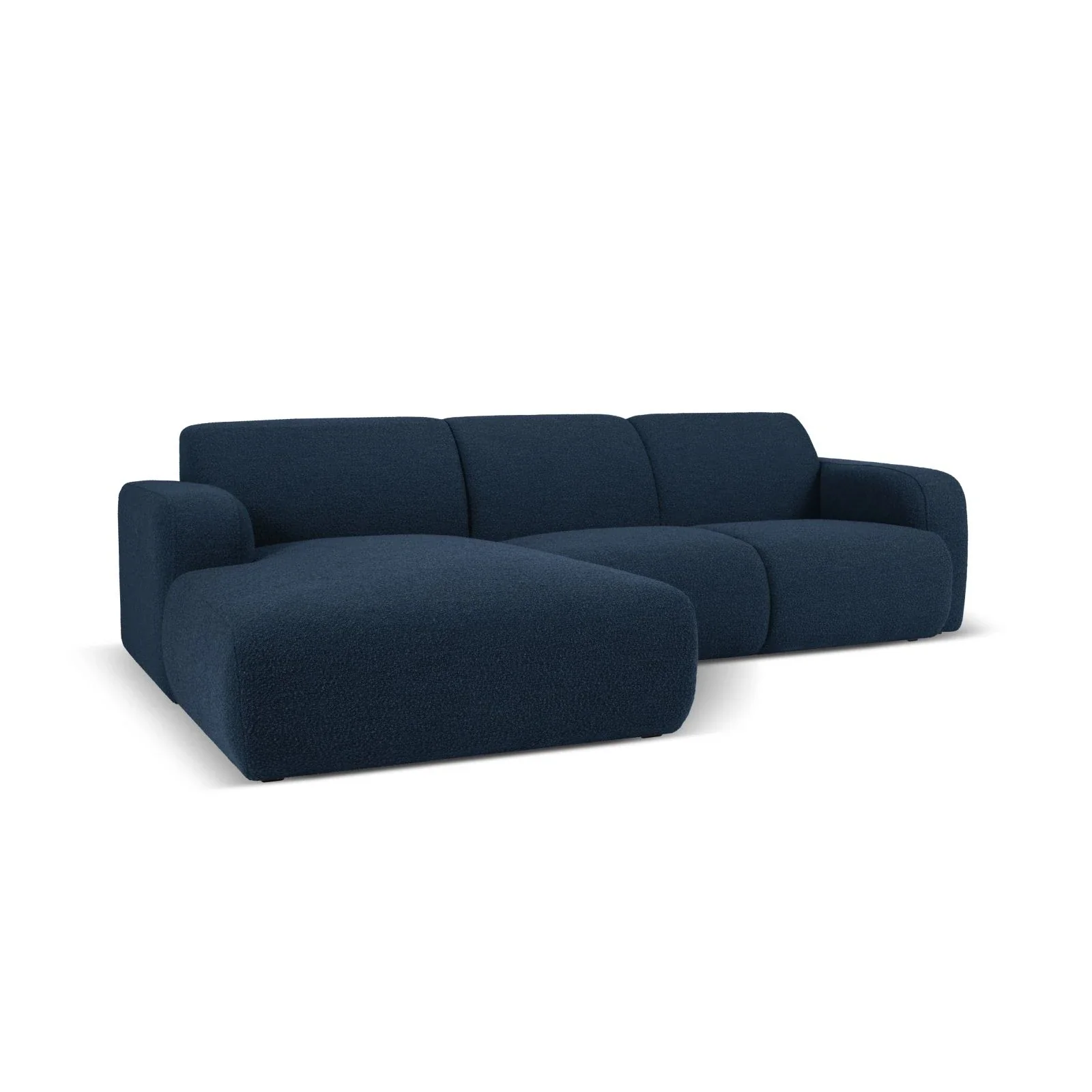 Molino 4-Sitzer Ecksofa Links, mit Bezug aus Chenille oder Boucle, 250x170 cm - Image 31