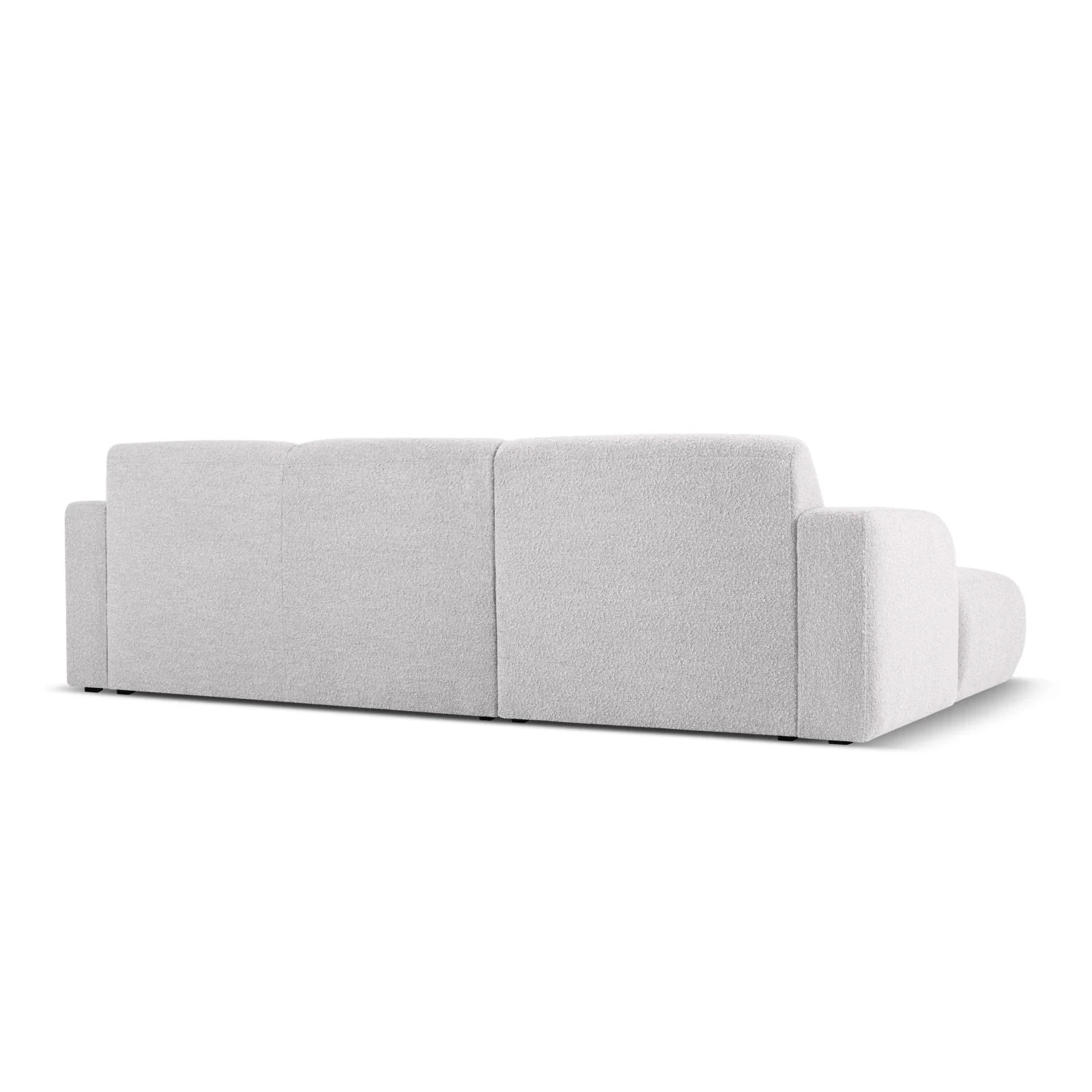 Molino 4-Sitzer Ecksofa Links, mit Bezug aus Chenille oder Boucle, 250x170 cm - Image 39