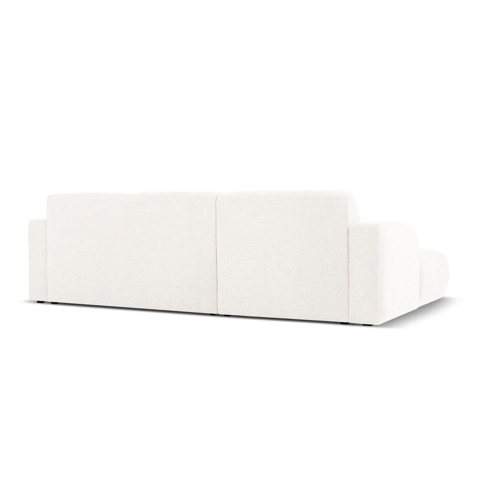 Molino 4-Sitzer Ecksofa Links, mit Bezug aus Chenille oder Boucle, 250x170 cm - Image 4