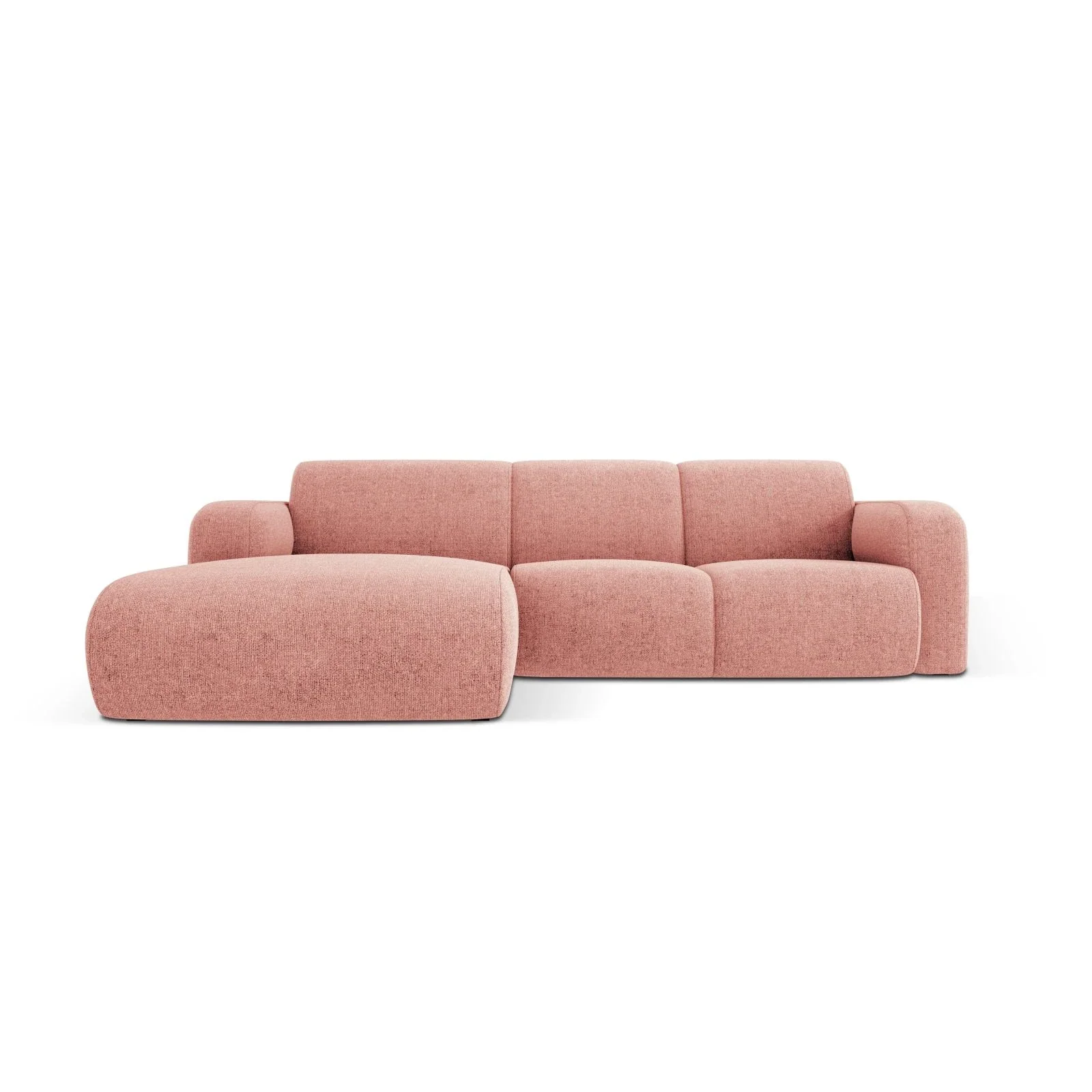 Molino 4-Sitzer Ecksofa Links, mit Bezug aus Chenille oder Boucle, 250x170 cm - Image 76