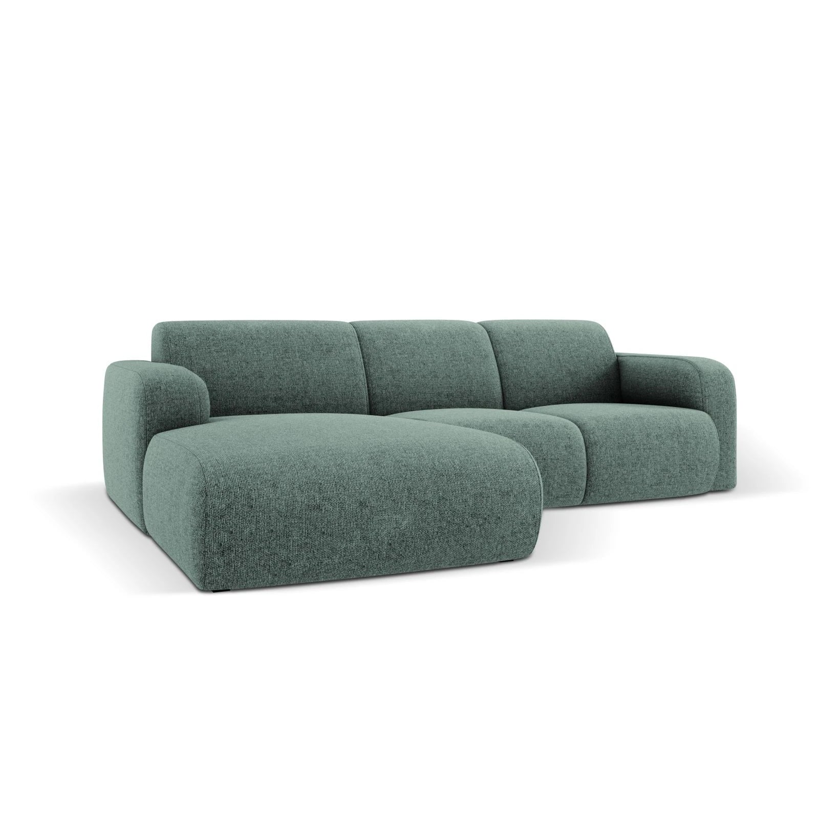 Molino 4-Sitzer Ecksofa Links, mit Bezug aus Chenille oder Boucle, 250x170 cm - Image 84