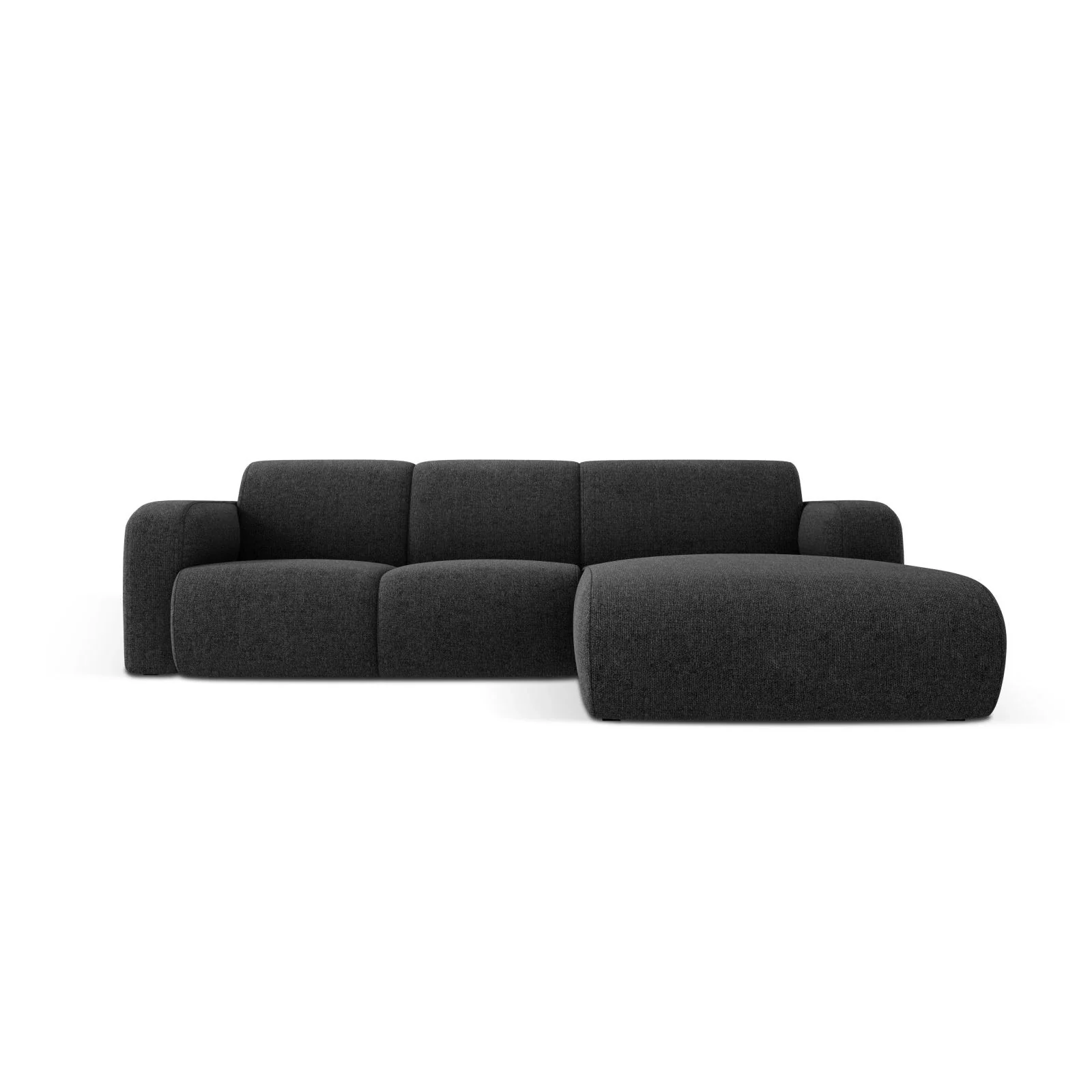 Molino 4-Sitzer Ecksofa Rechts, mit Bezug aus Chenille oder Boucle, 250x170 cm - Image 106