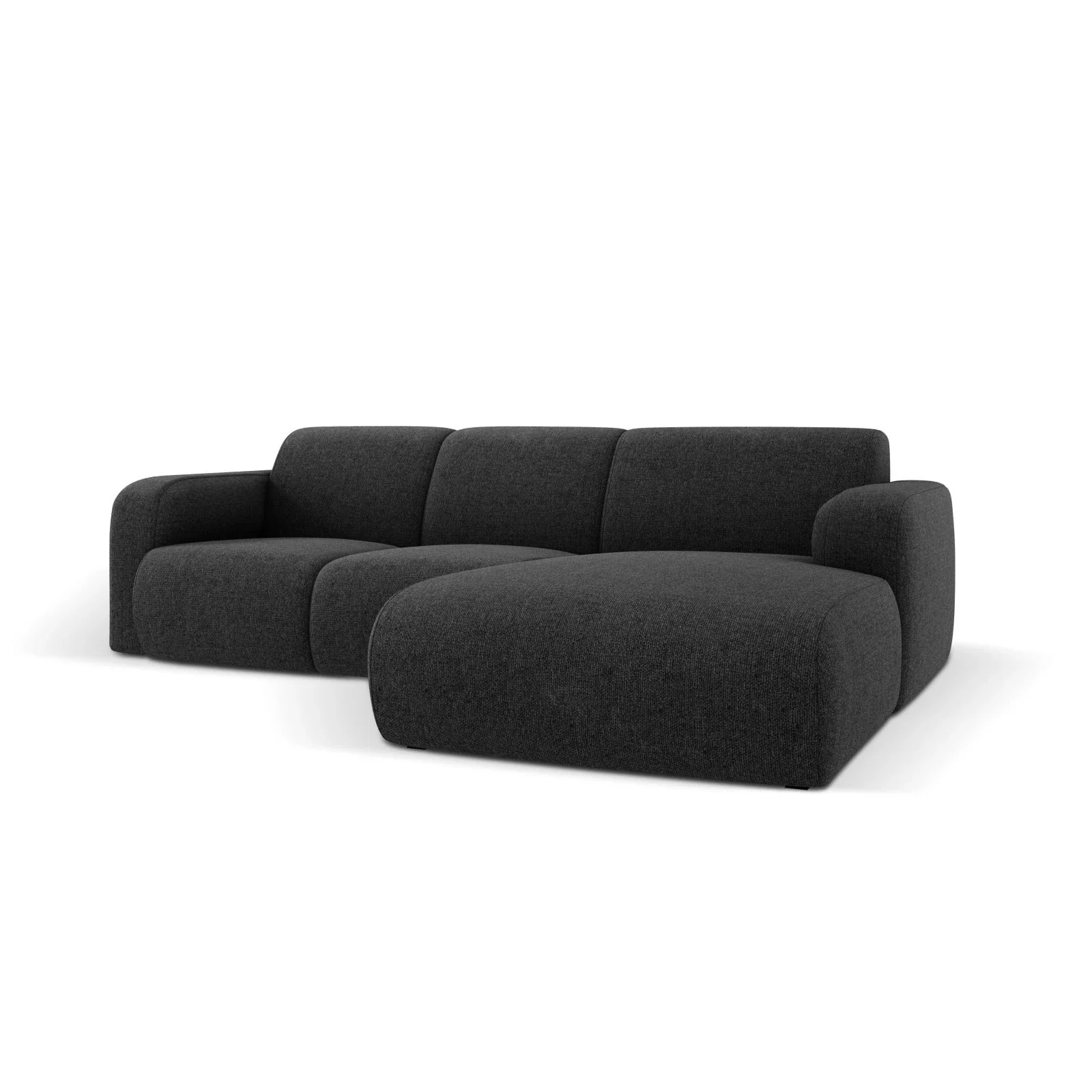 Molino 4-Sitzer Ecksofa Rechts, mit Bezug aus Chenille oder Boucle, 250x170 cm - Image 108