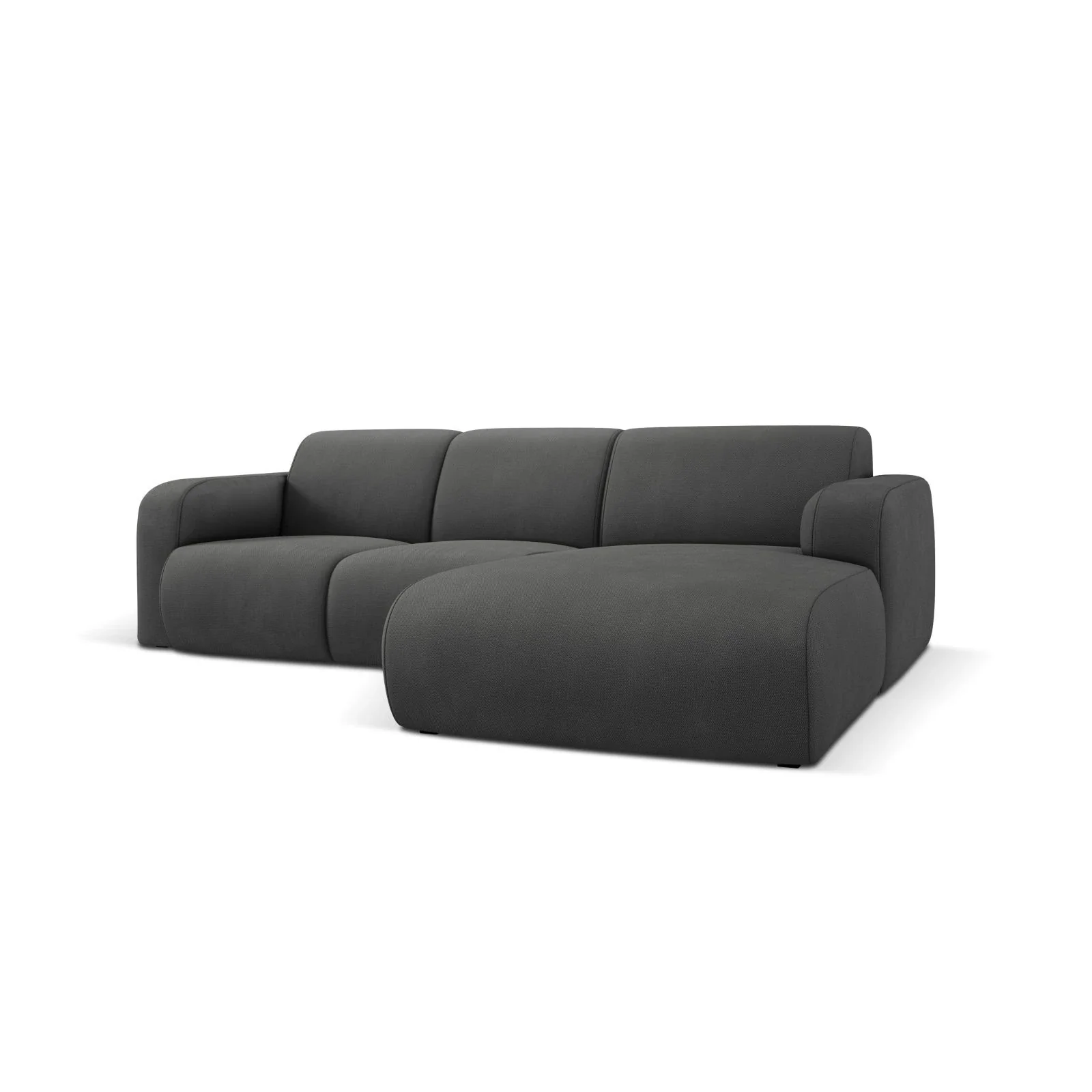 Molino 4-Sitzer Ecksofa Rechts, mit Bezug aus Chenille oder Boucle, 250x170 cm - Image 118