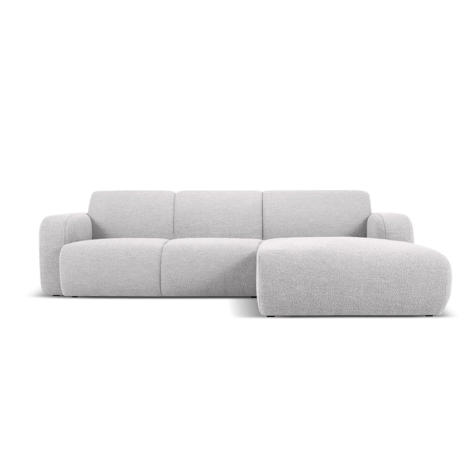 Molino 4-Sitzer Ecksofa Rechts, mit Bezug aus Chenille oder Boucle, 250x170 cm - Image 37