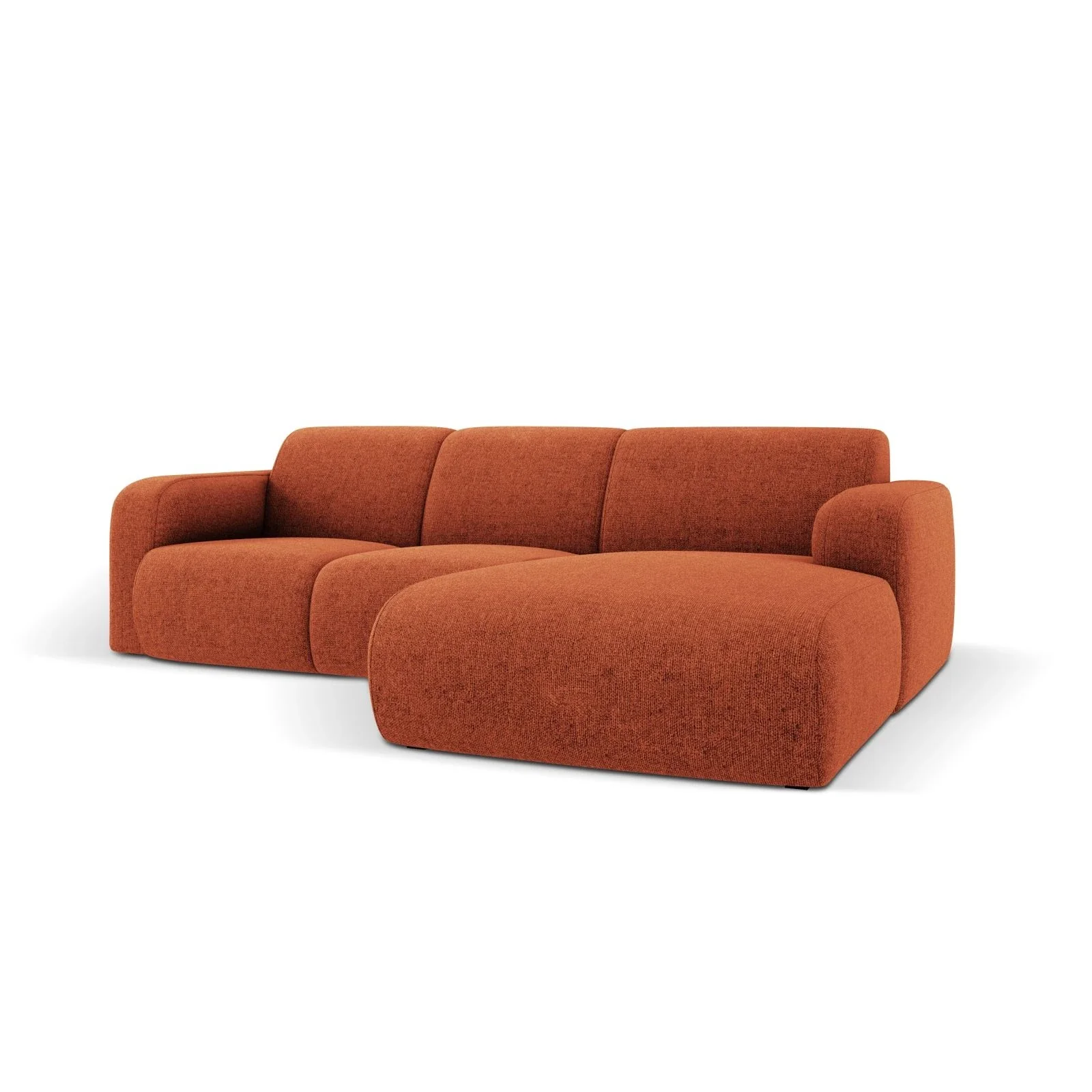 Molino 4-Sitzer Ecksofa Rechts, mit Bezug aus Chenille oder Boucle, 250x170 cm - Image 72
