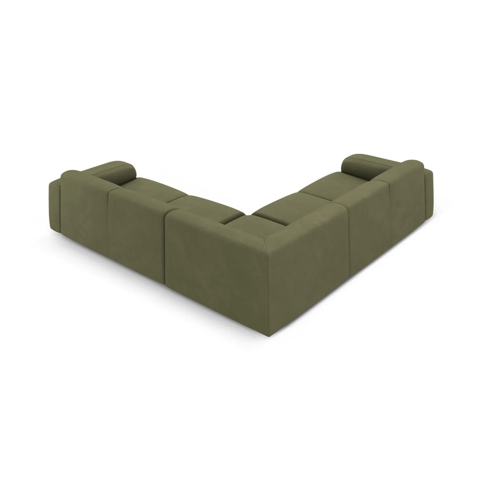 Molino 5-Sitzer Ecksofa symmetrisch, mit Bezug aus Chenille oder Boucle, 252x252 cm - Image 119