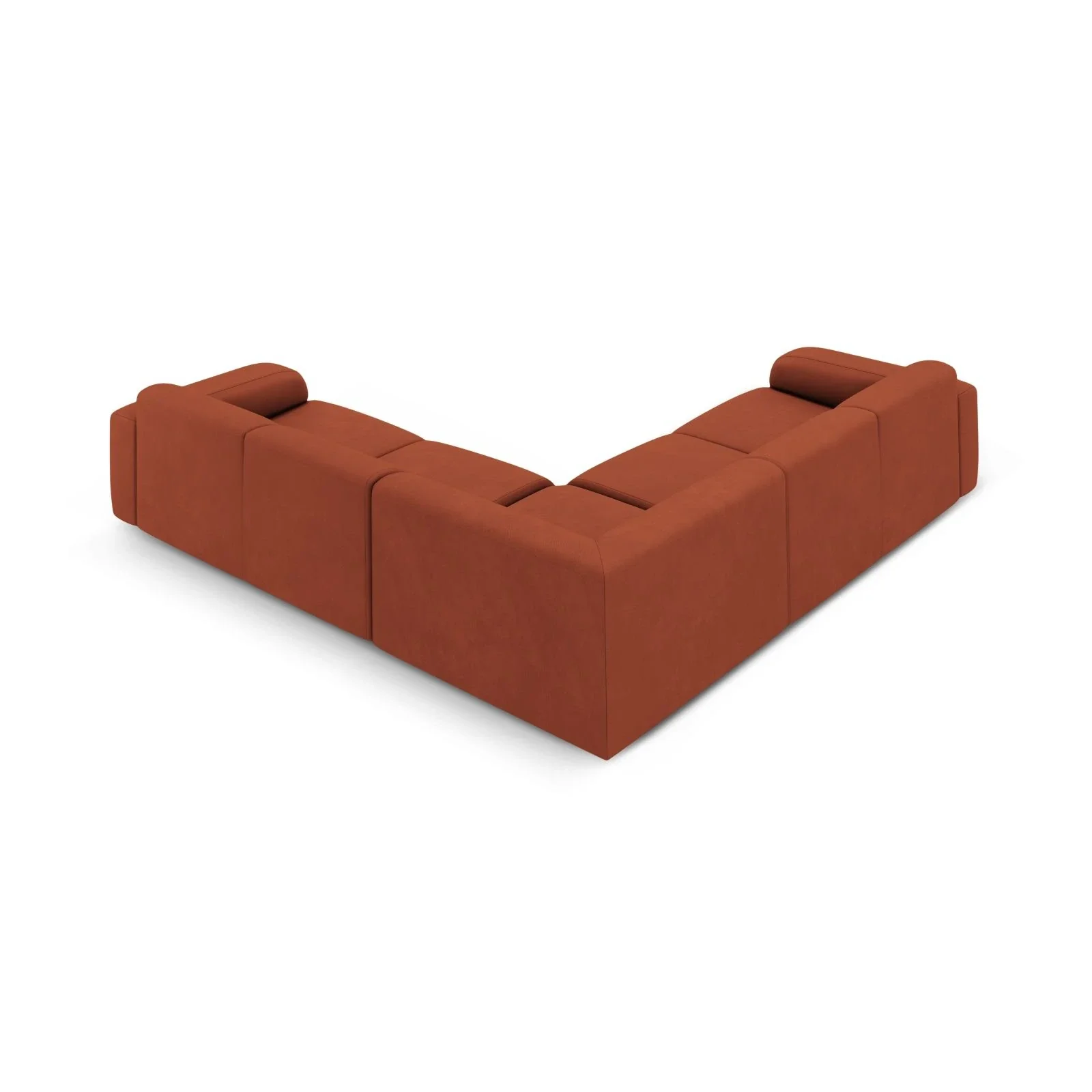 Molino 5-Sitzer Ecksofa symmetrisch, mit Bezug aus Chenille oder Boucle, 252x252 cm - Image 134
