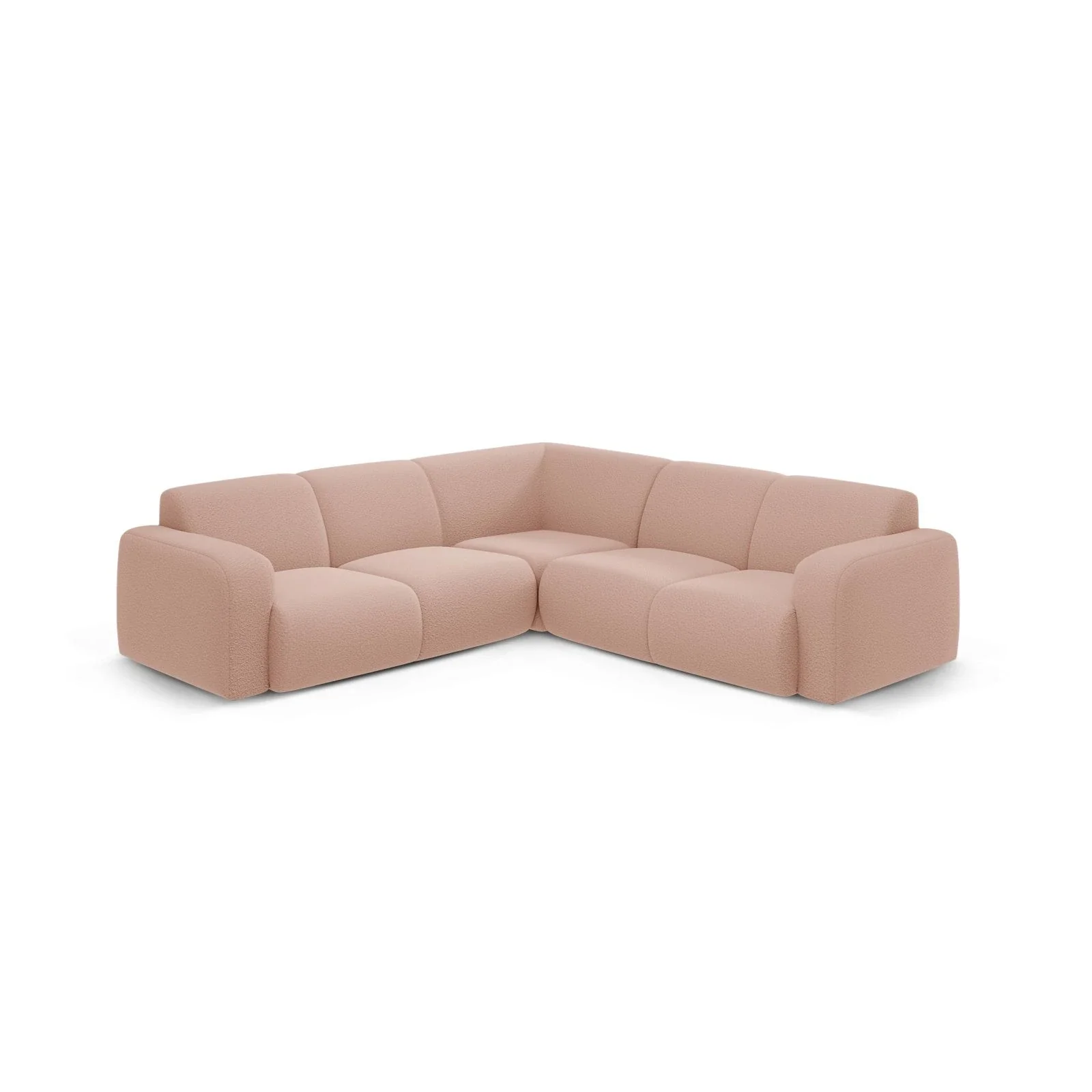 Molino 5-Sitzer Ecksofa symmetrisch, mit Bezug aus Chenille oder Boucle, 252x252 cm - Image 15