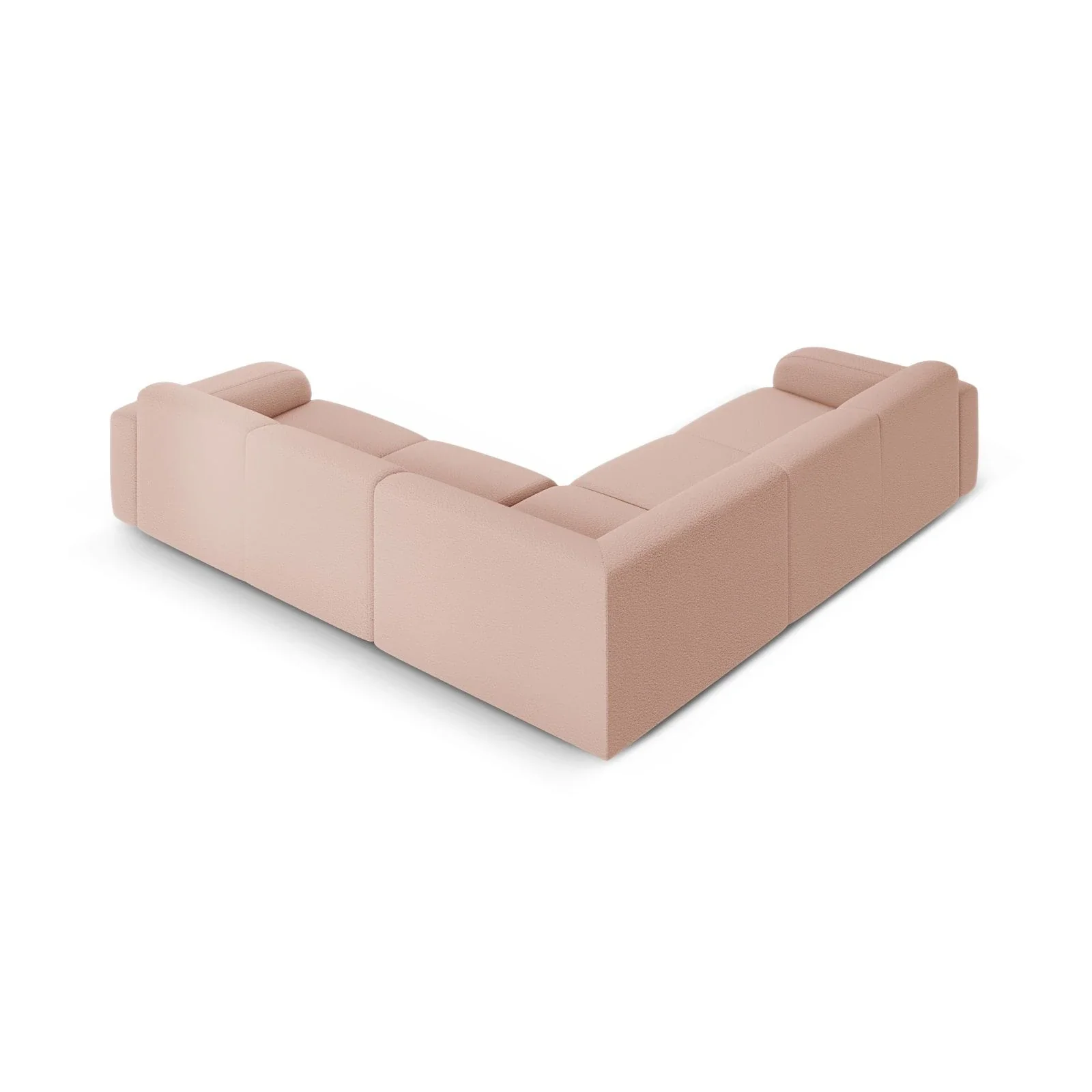Molino 5-Sitzer Ecksofa symmetrisch, mit Bezug aus Chenille oder Boucle, 252x252 cm - Image 17