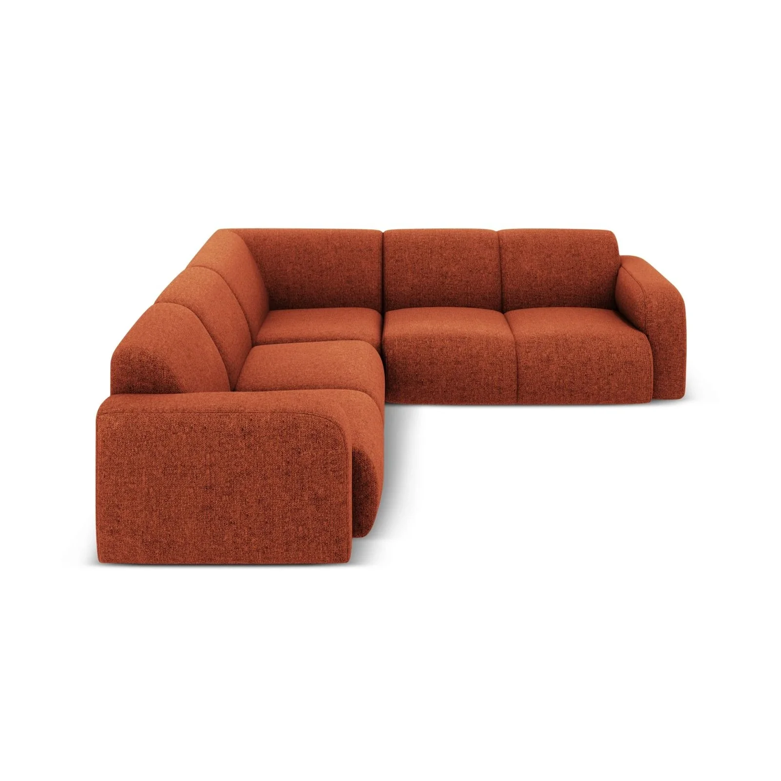 Molino 5-Sitzer Ecksofa symmetrisch, mit Bezug aus Chenille oder Boucle, 252x252 cm - Image 68